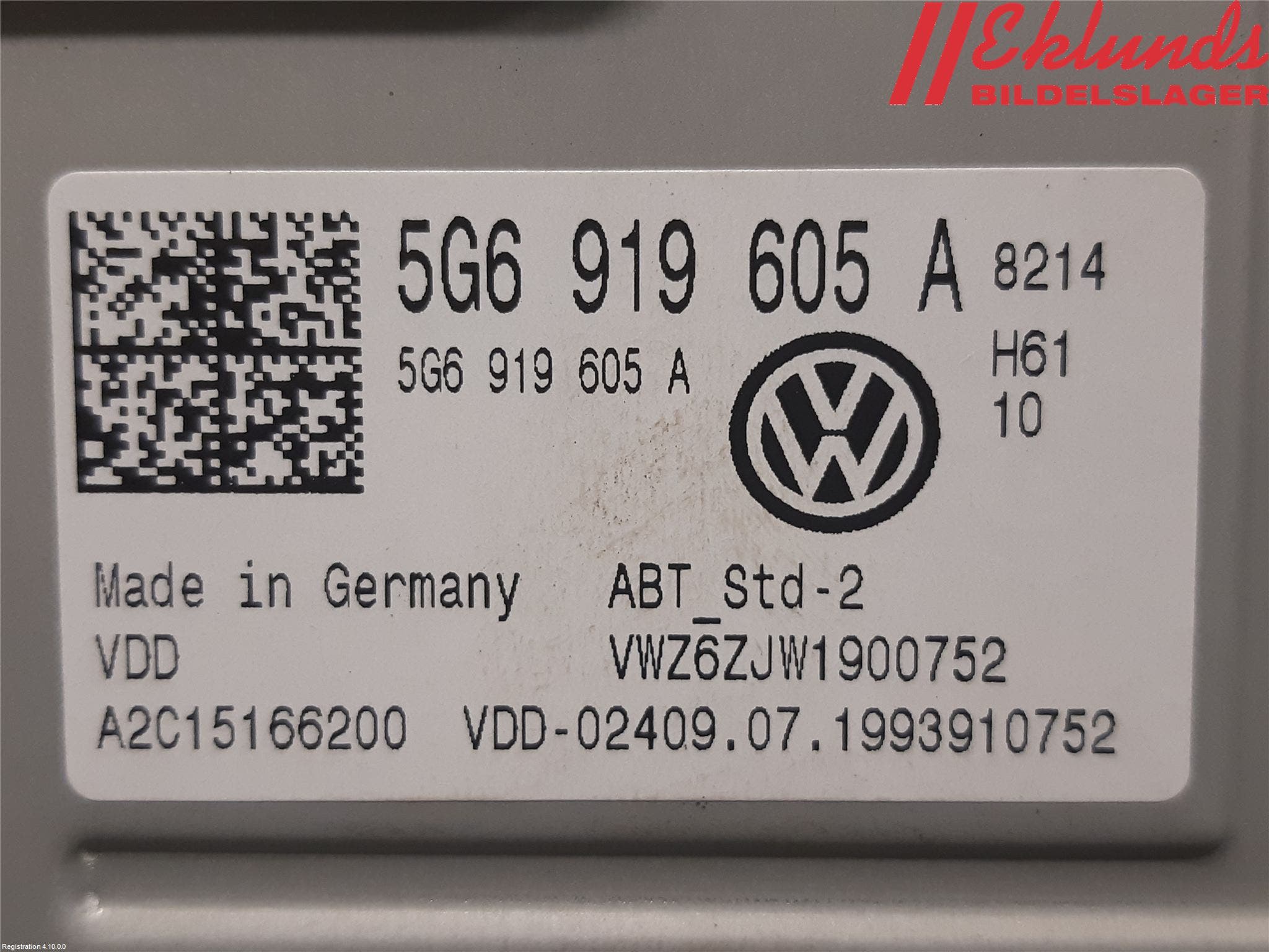 Volkswagen VW T-ROC 18- Cd Radio - Multimediapanel