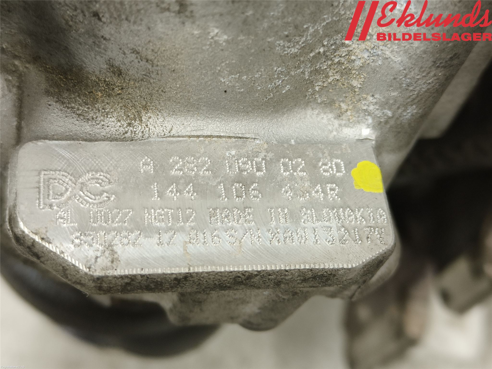 Nissan QASHQAI 17-21 Turboaggregat