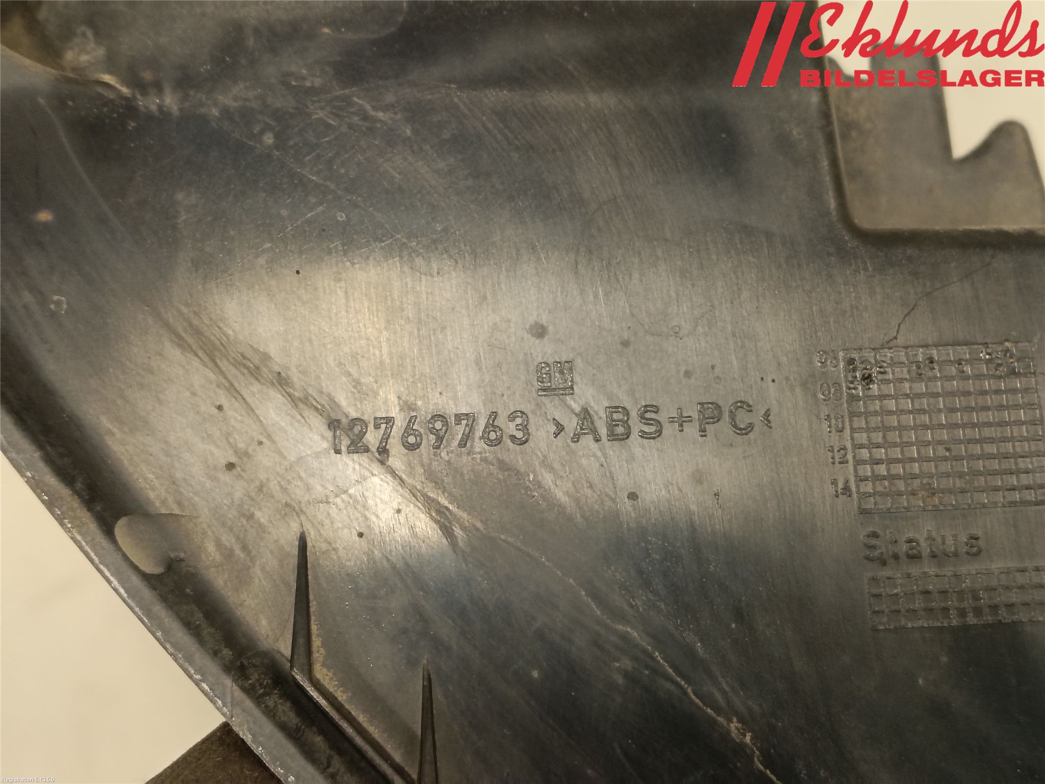 Saab 9-3 VER2/VER3 08-15 Dimljussarg Fram