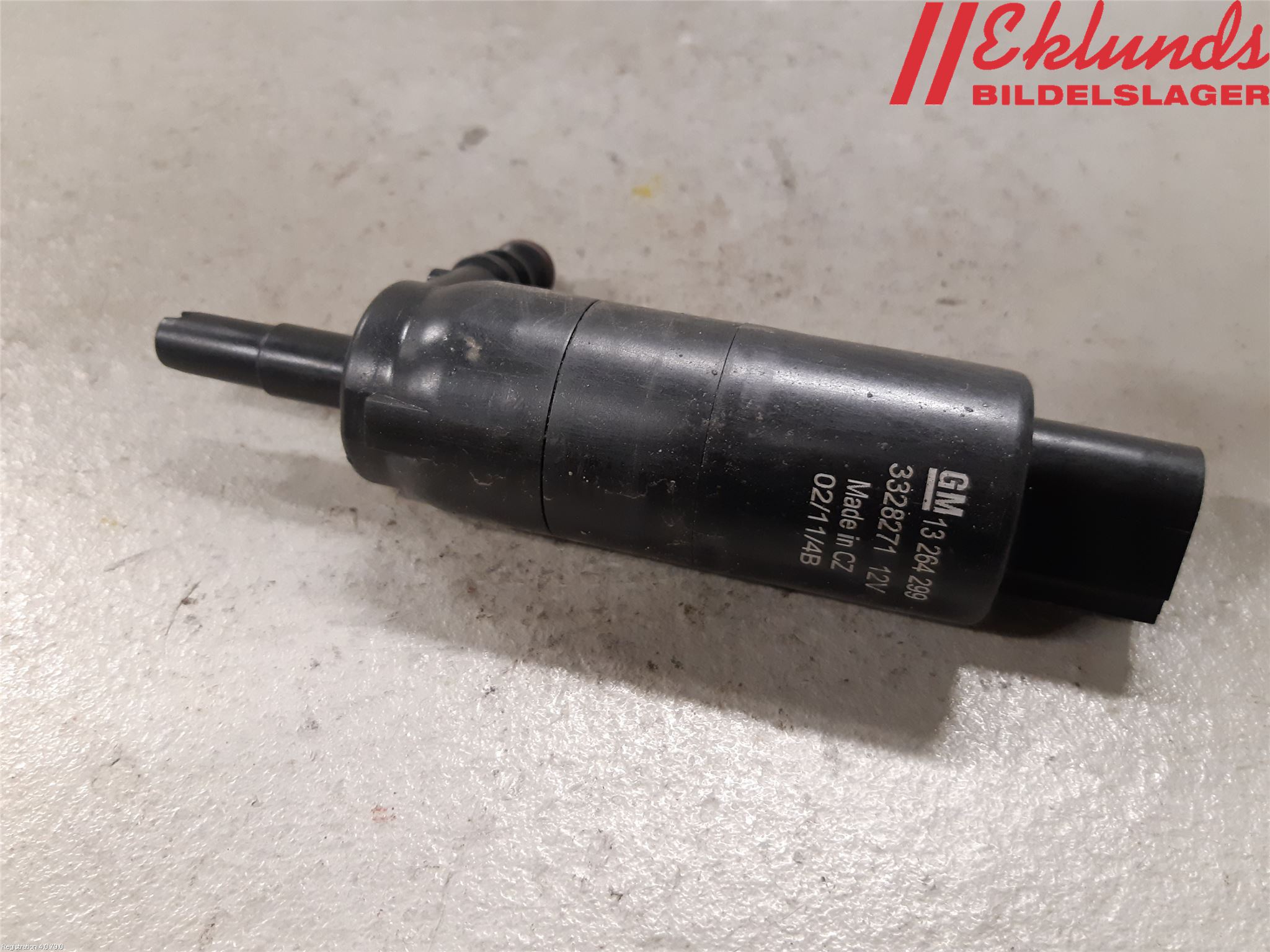 Opel ASTRA J 10-15 Spolarpump Högtryck