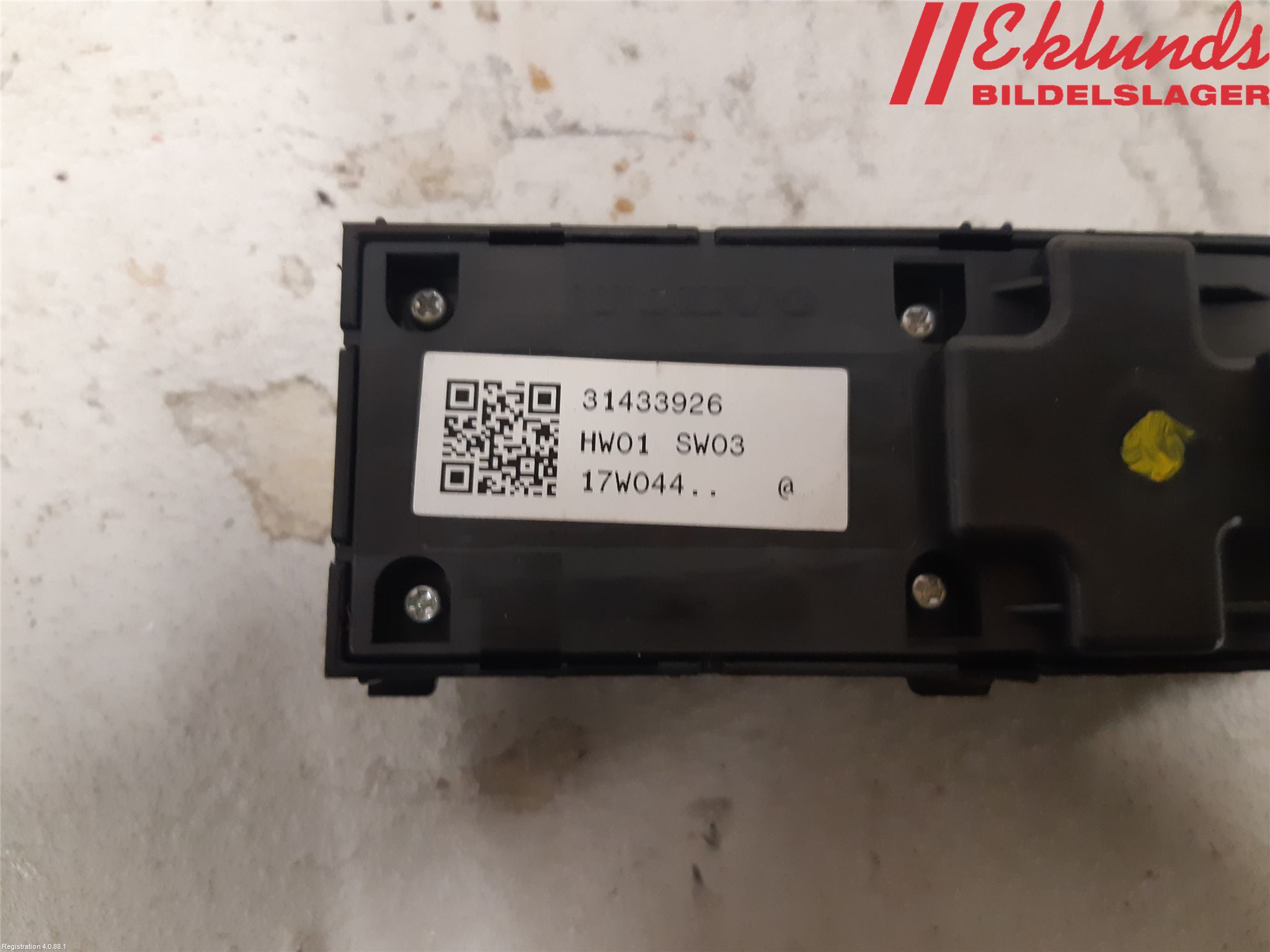 Volvo V90 17->> Strömställare Elhiss