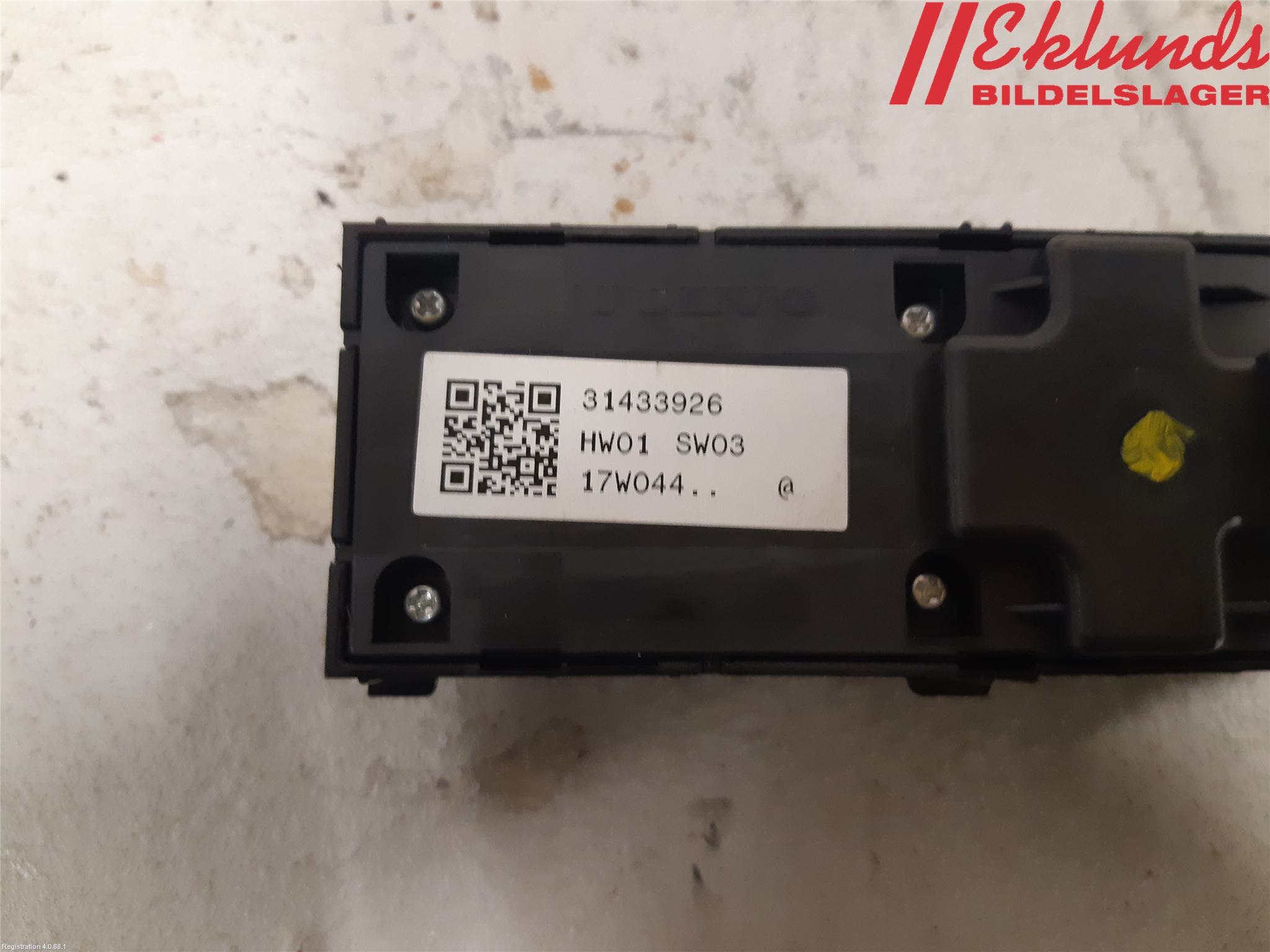 Volvo V90 17->> Strömställare Elhiss