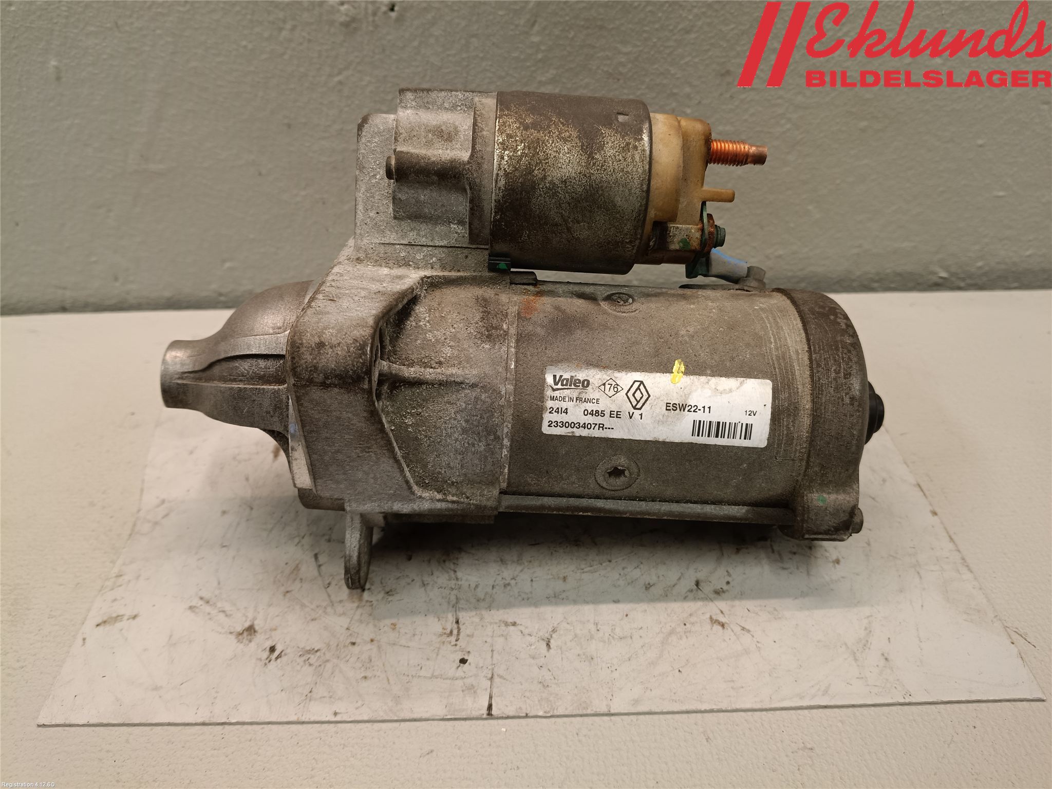 Opel MOVANO B 10-22 Startmotor Diesel
