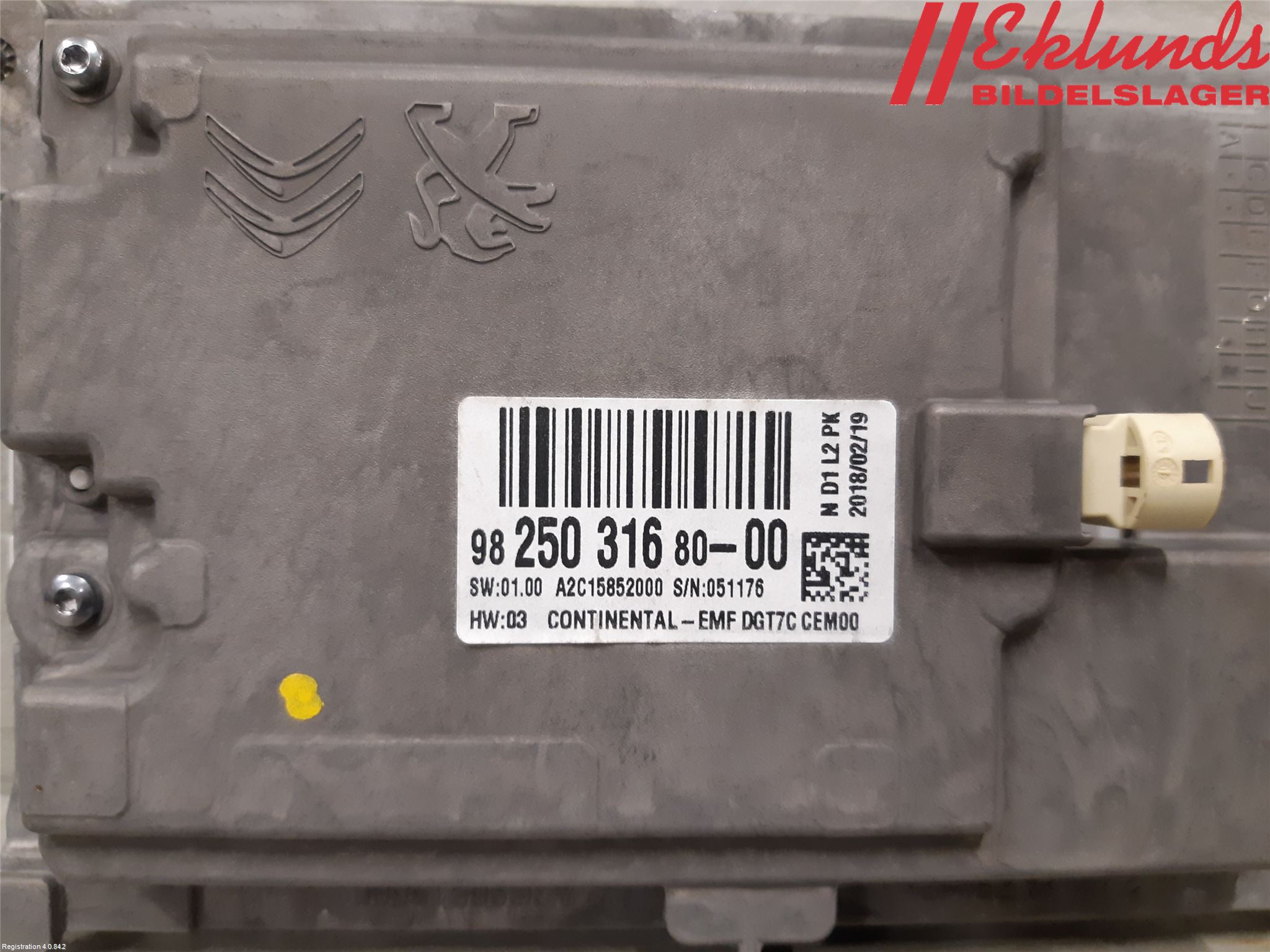 Toyota PROACE II 16- Multifunktionsdisplay