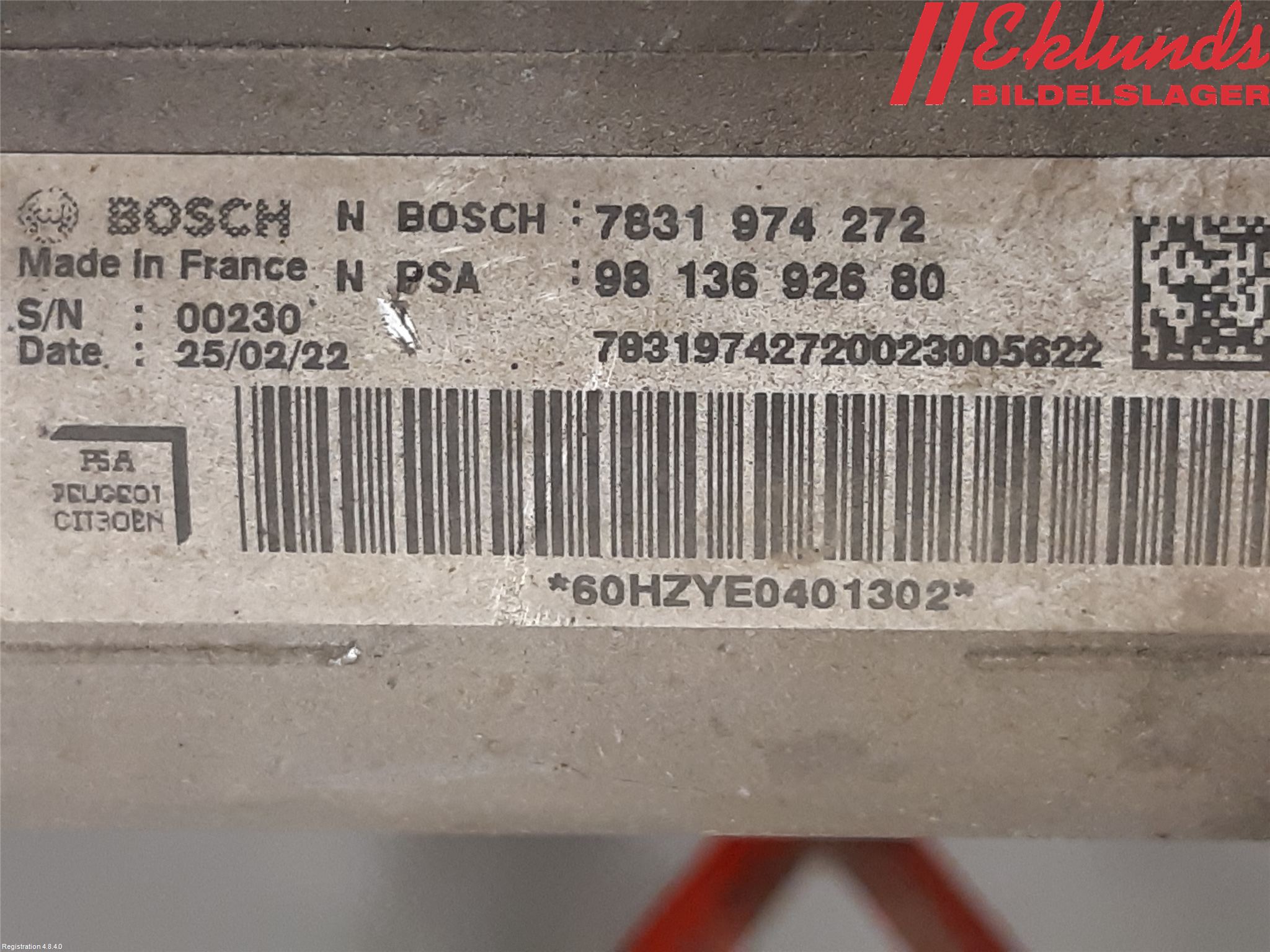 Citroen JUMPY/E-JUMPY 16- Styrväxel-Snäcka