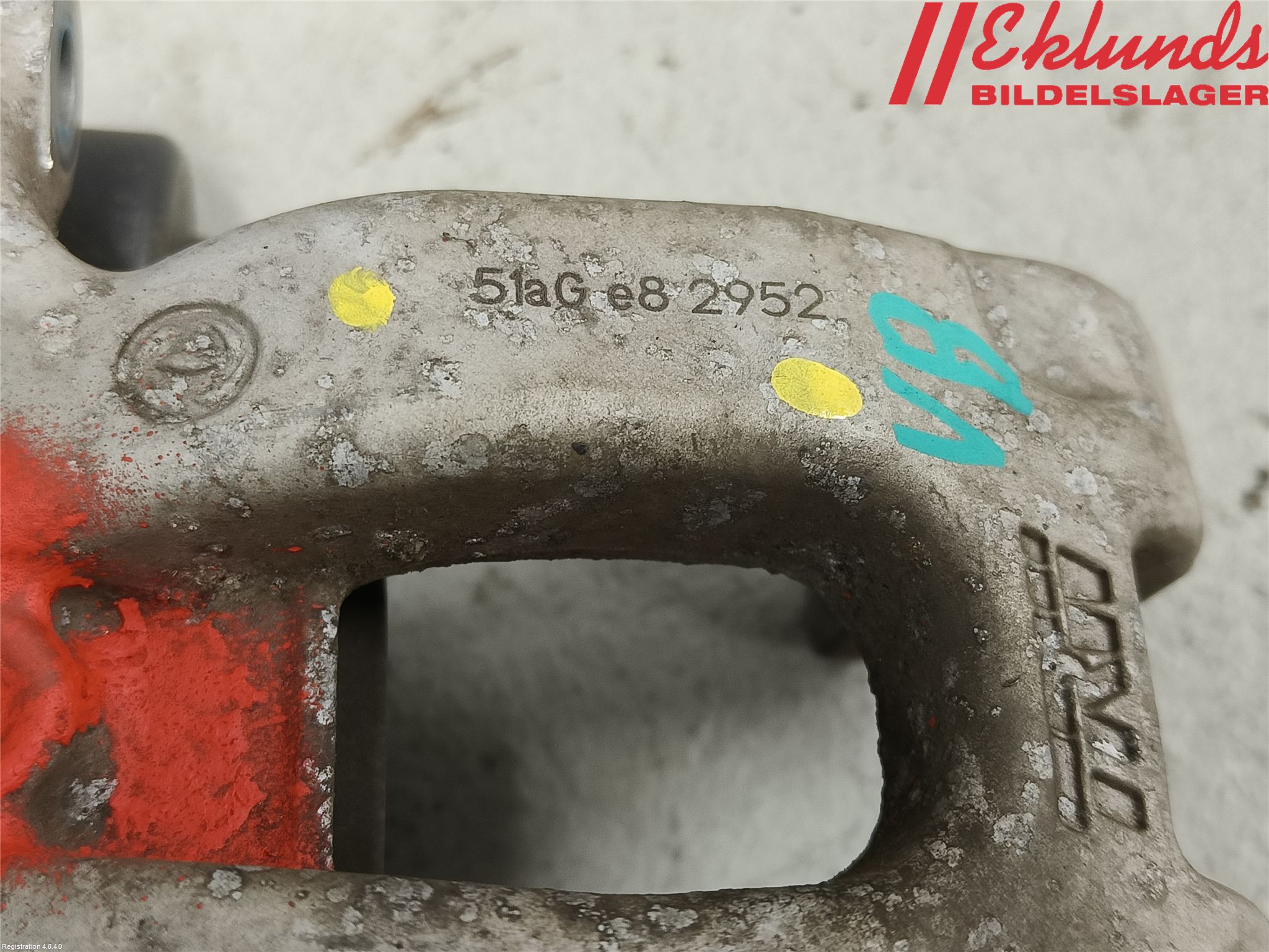 Opel CORSA F, CORSA-E 20- Bromsok Bak Vänster