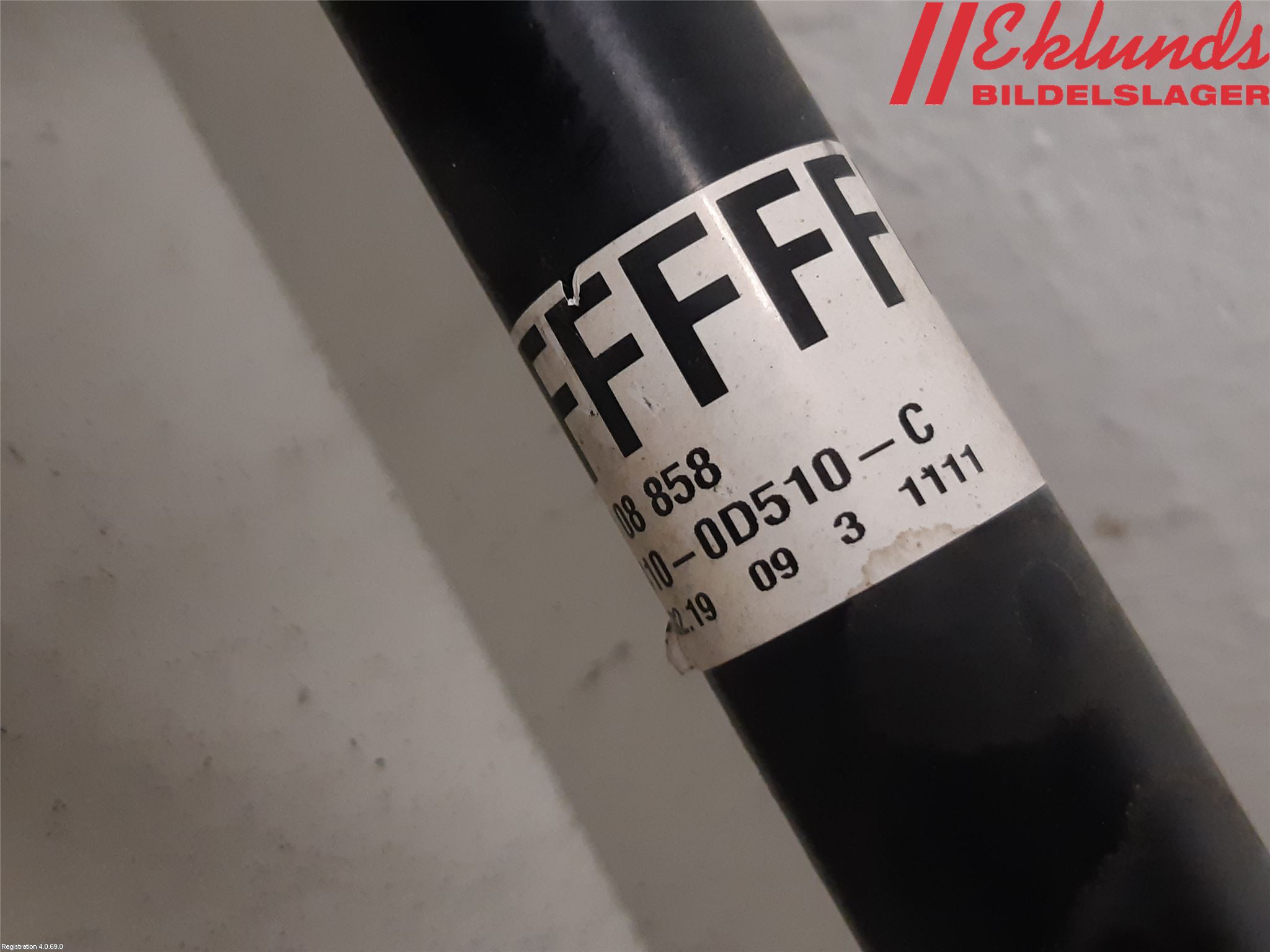 Toyota YARIS XP130 15-20 Drivaxel Fram Höger