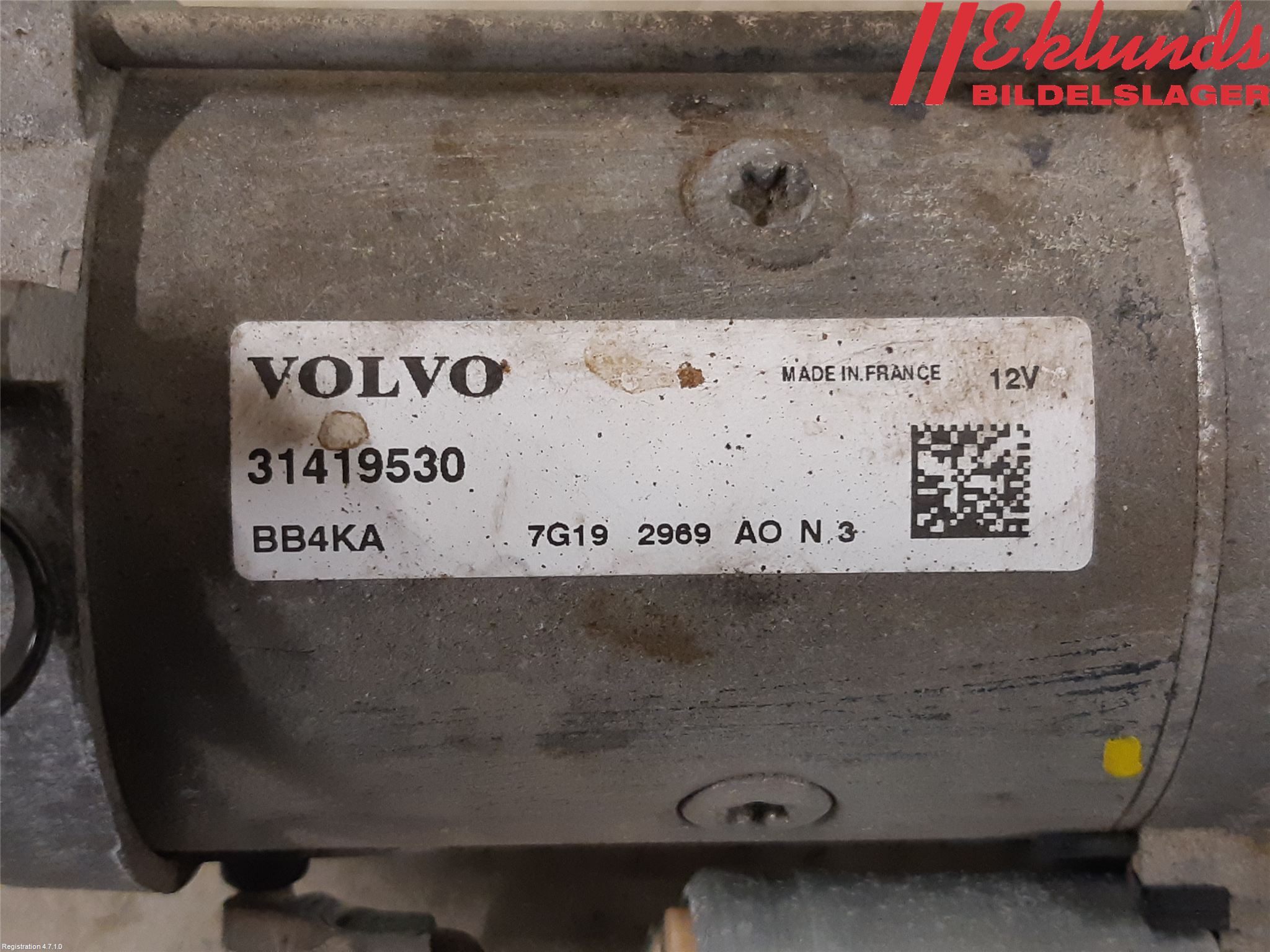Volvo S90 17->> Startmotor Diesel