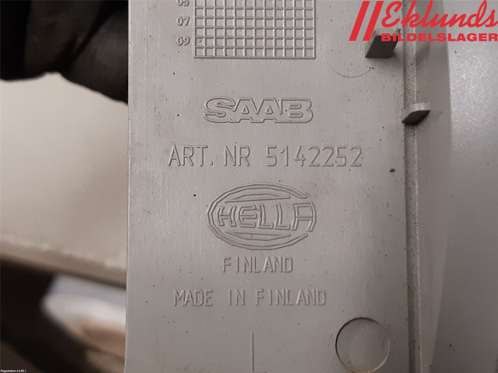 Saab 9-5 -05 Bakljus Vänster