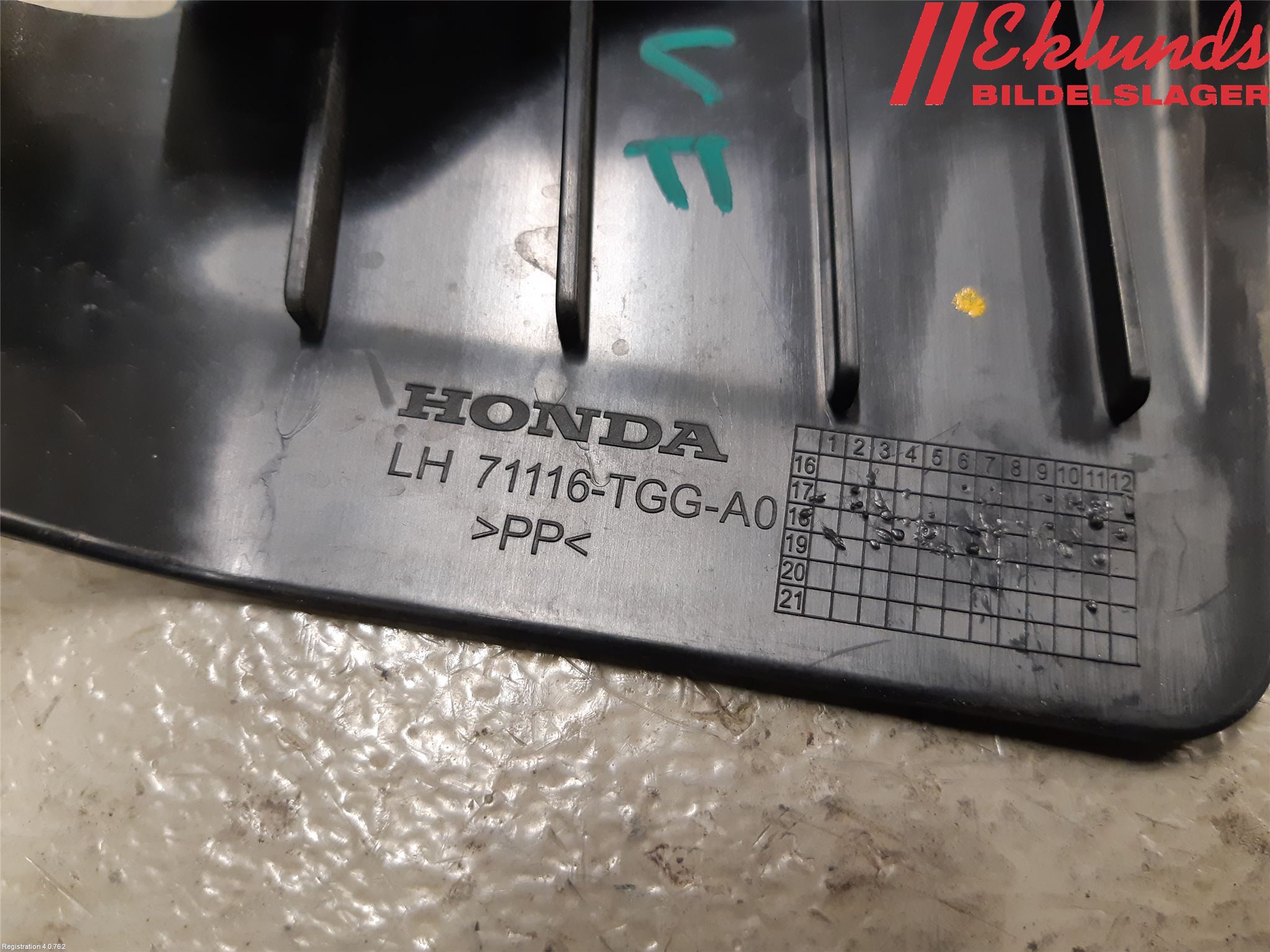 Honda CIVIC 17-22 Front Övrigt