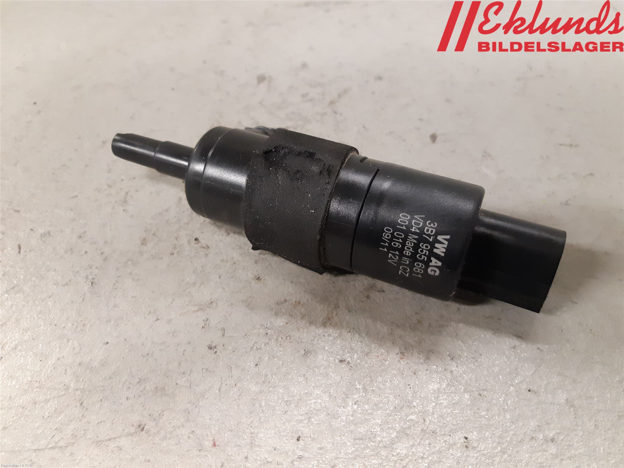 Audi A4/S4 08-11 Spolarpump Högtryck