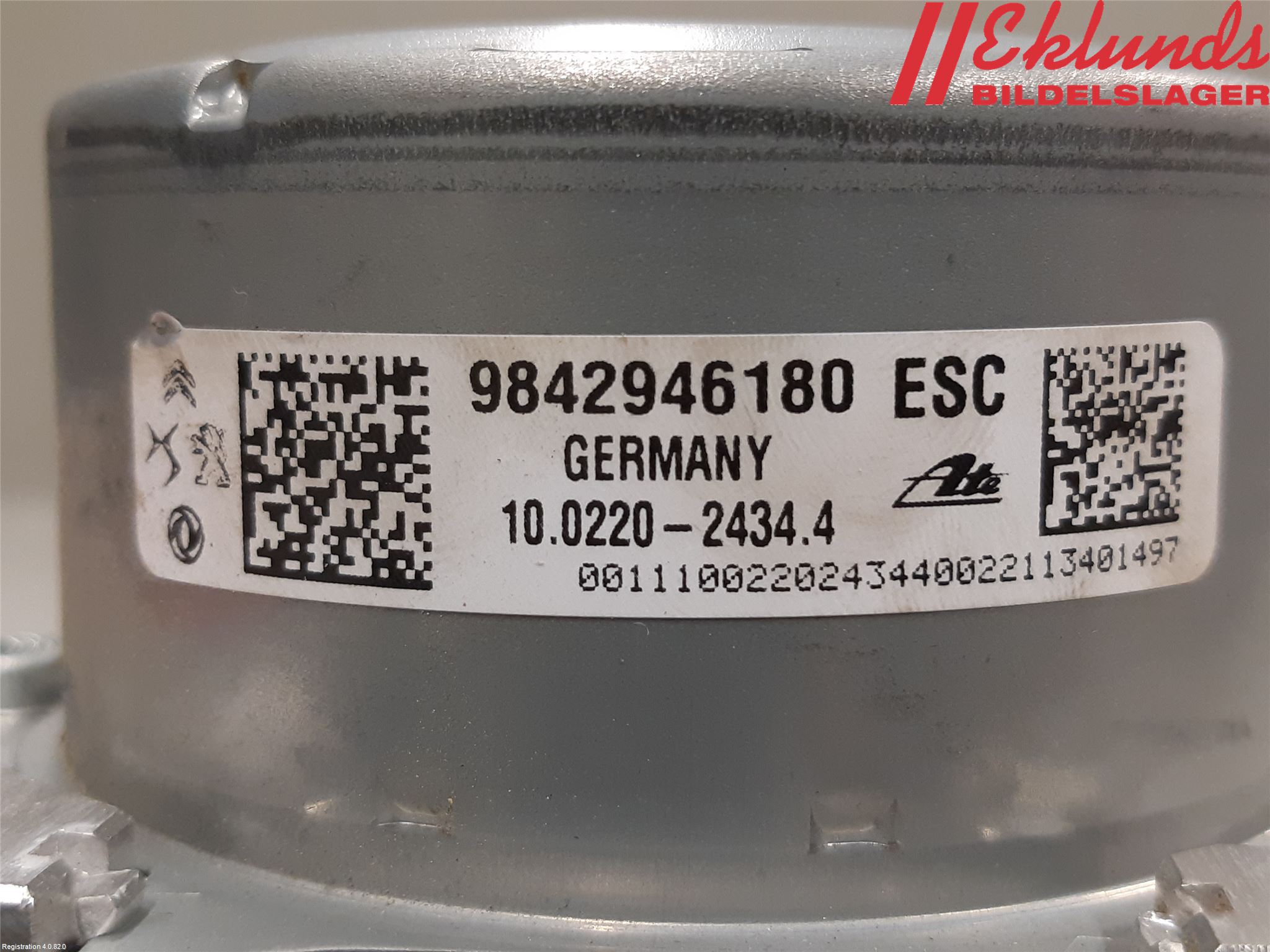 Peugeot 2008 13-20 Abs Hydraulaggregat