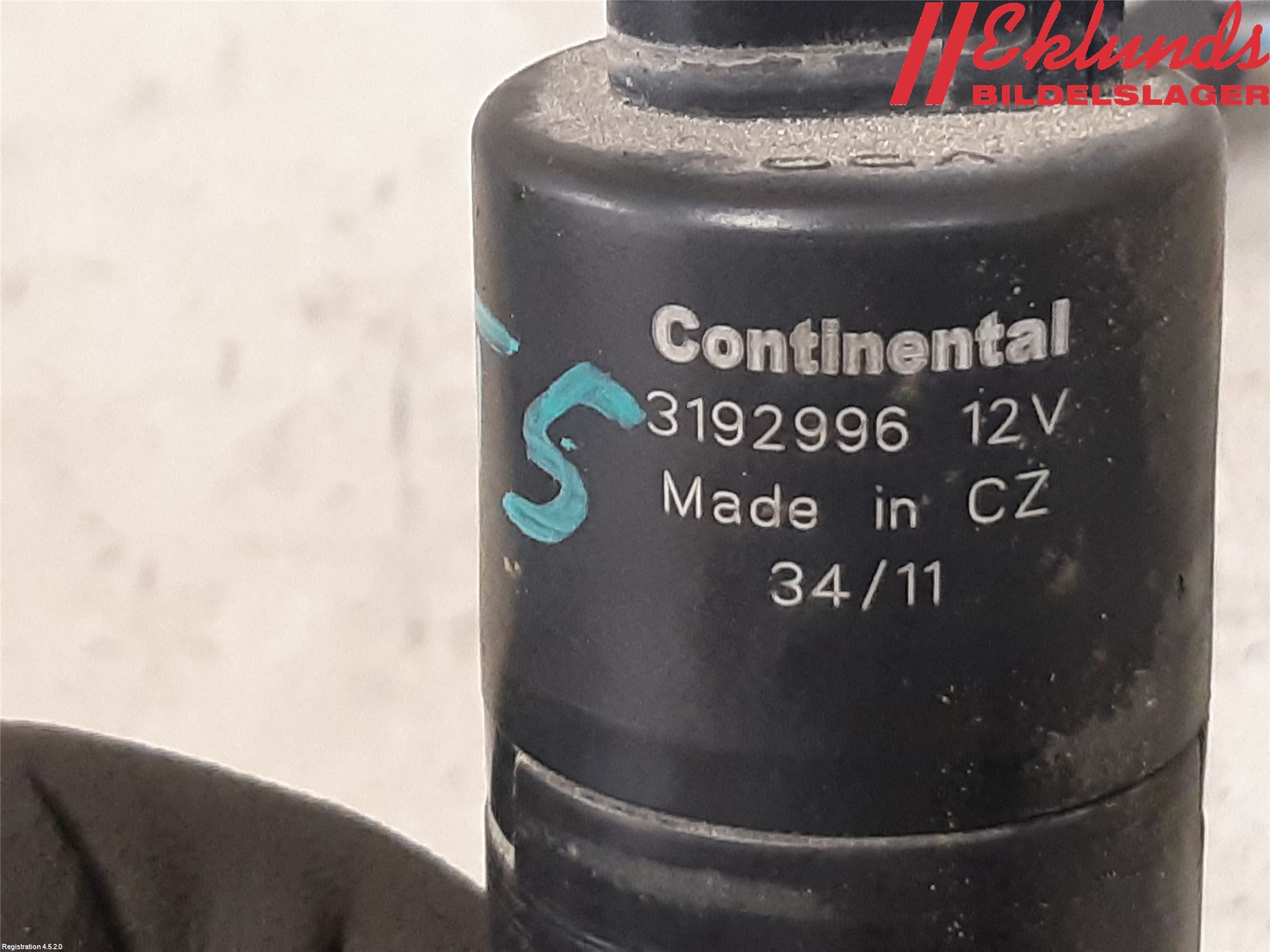 Hyundai i40 08-15 Spolarpump Högtryck