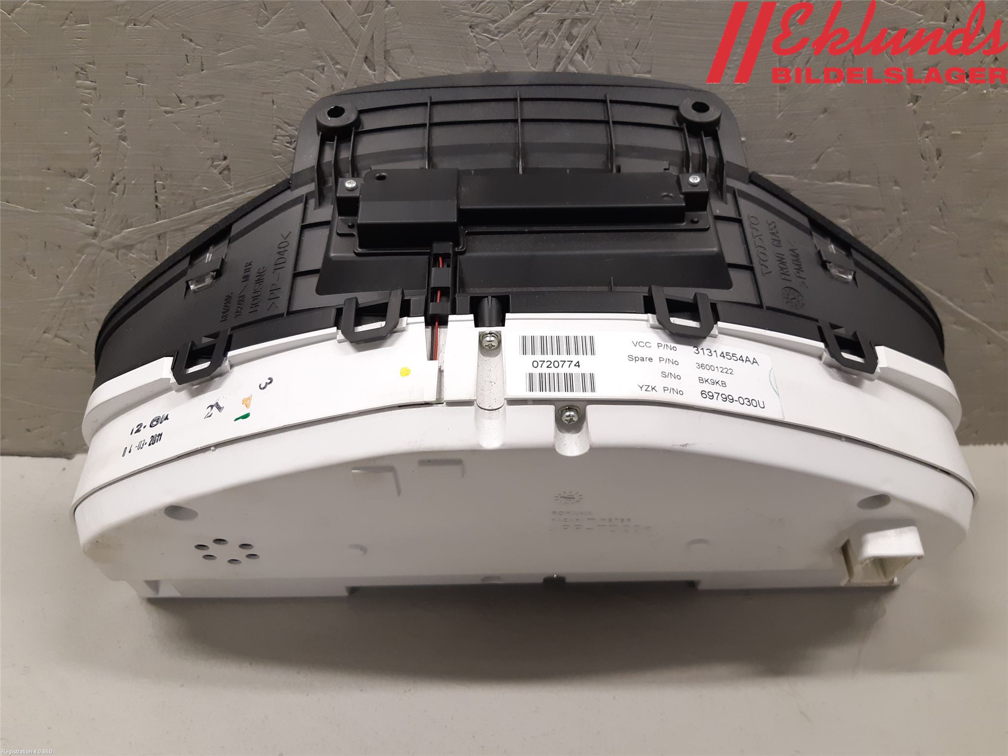 Volvo V70 08-13 Instrument Komb