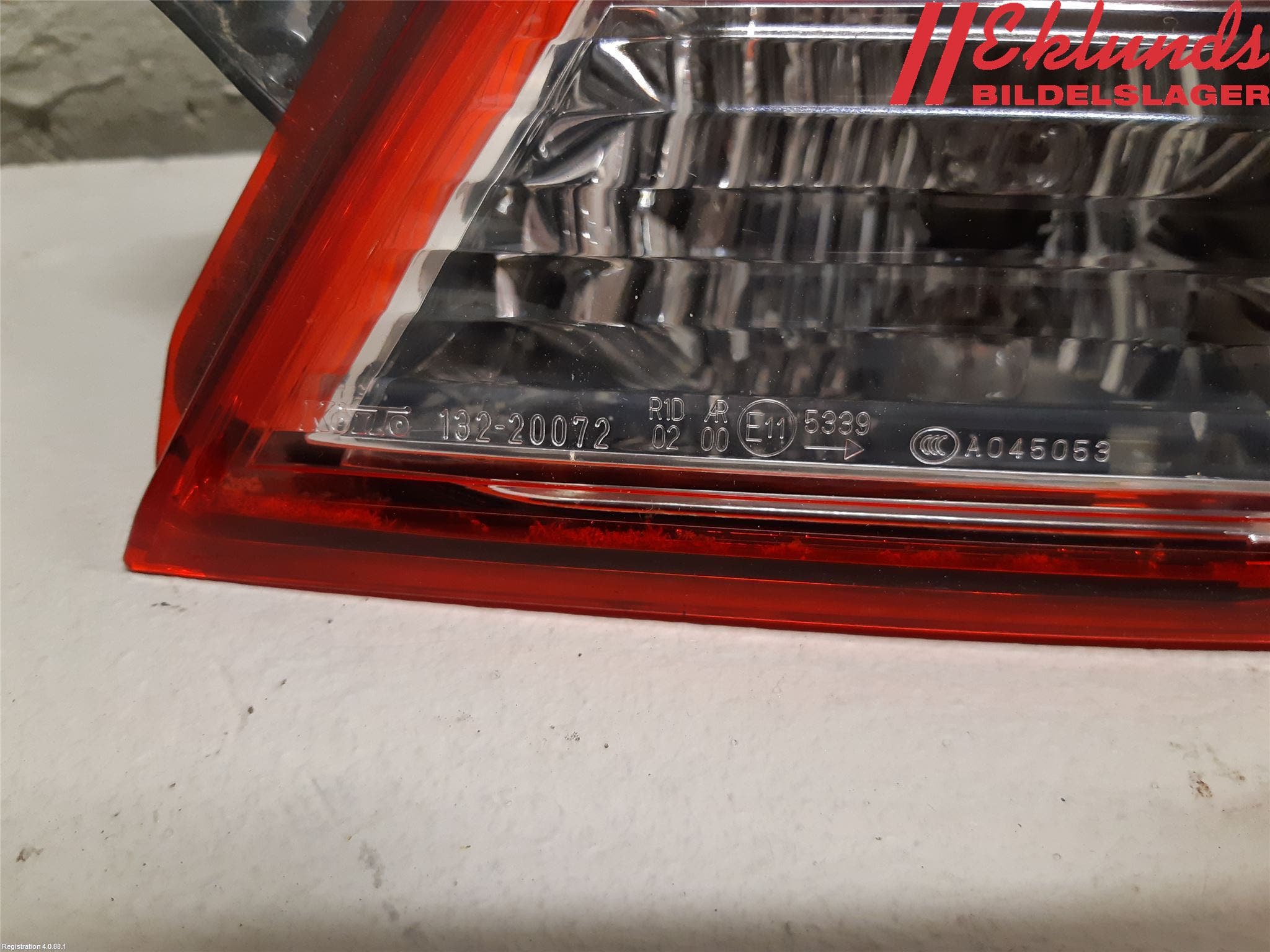 Subaru OUTBACK 10-15 Bakljus Lucka Hö