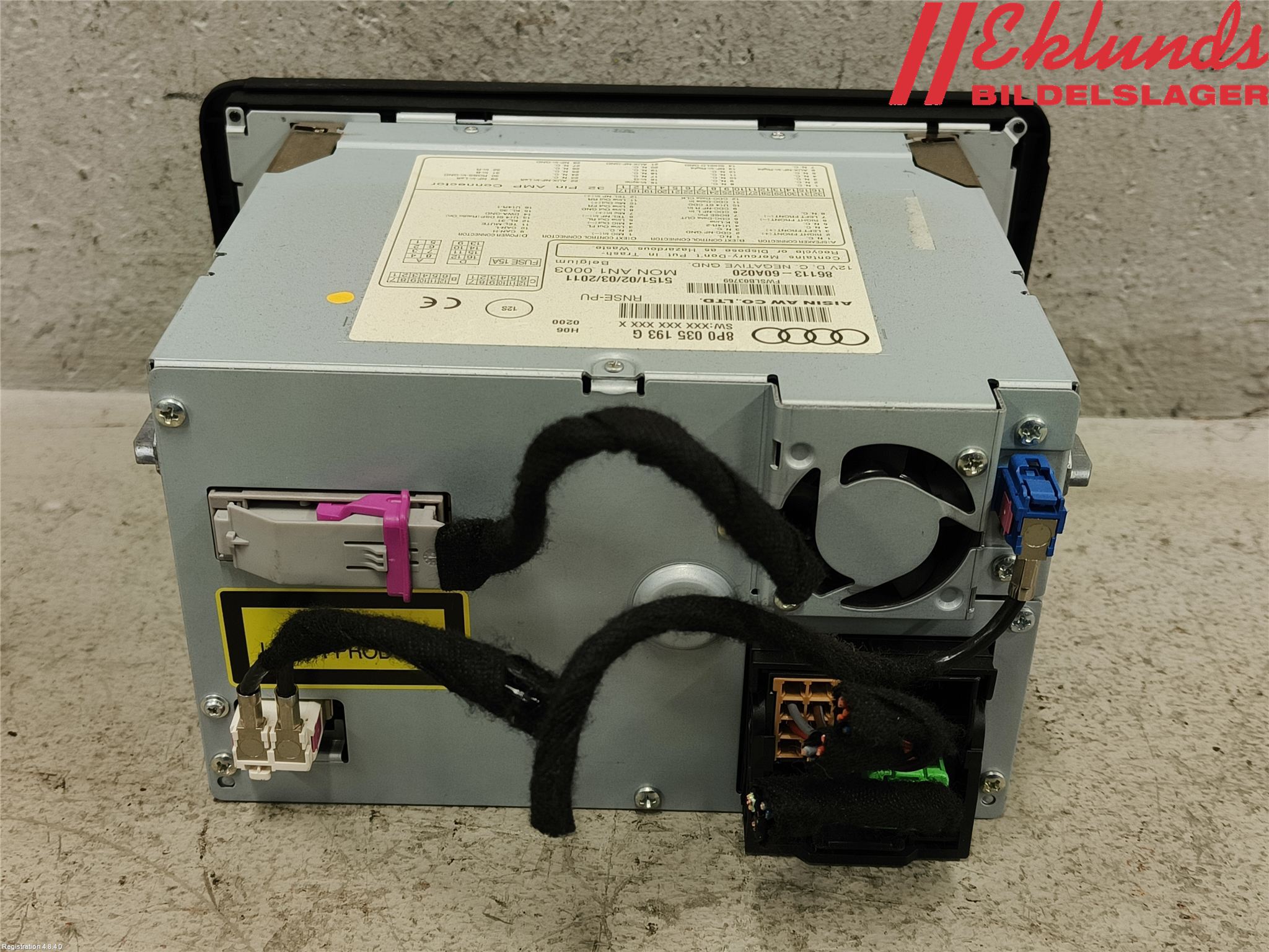 Audi A3/S3 05-13 Gps Navigator