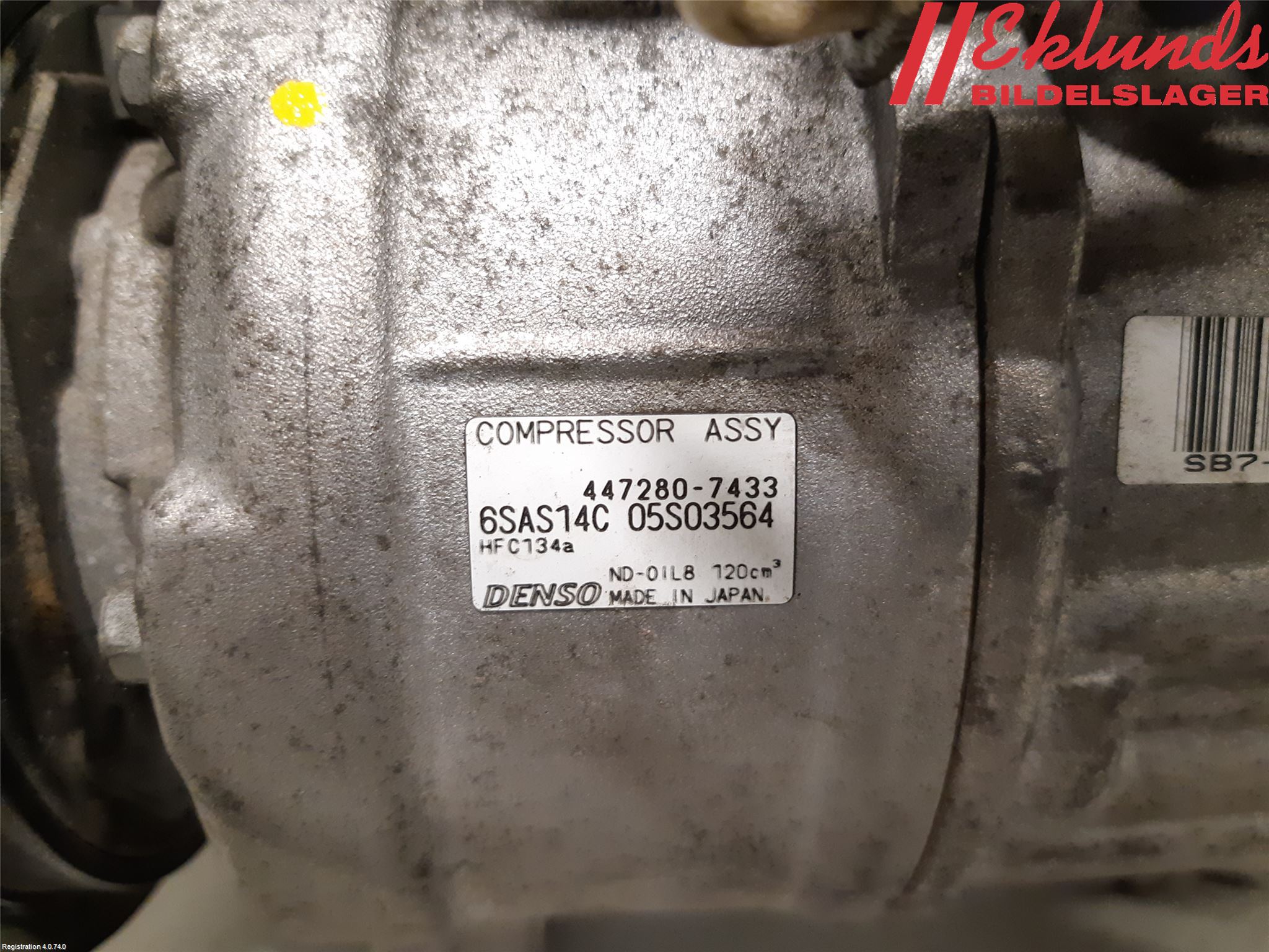 Mercedes-Benz MB B-KLASS (W246/W242) 12-19 Ac Kompressor