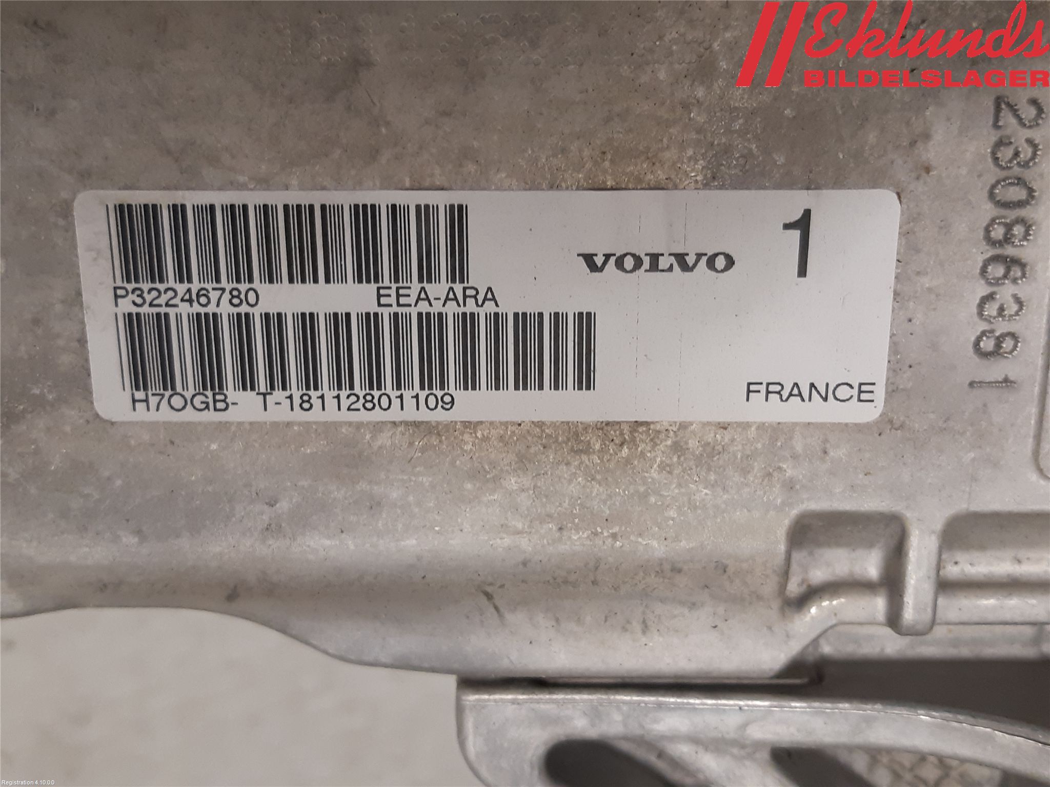 Volvo V60 19- Rattaxelagg Justerbart