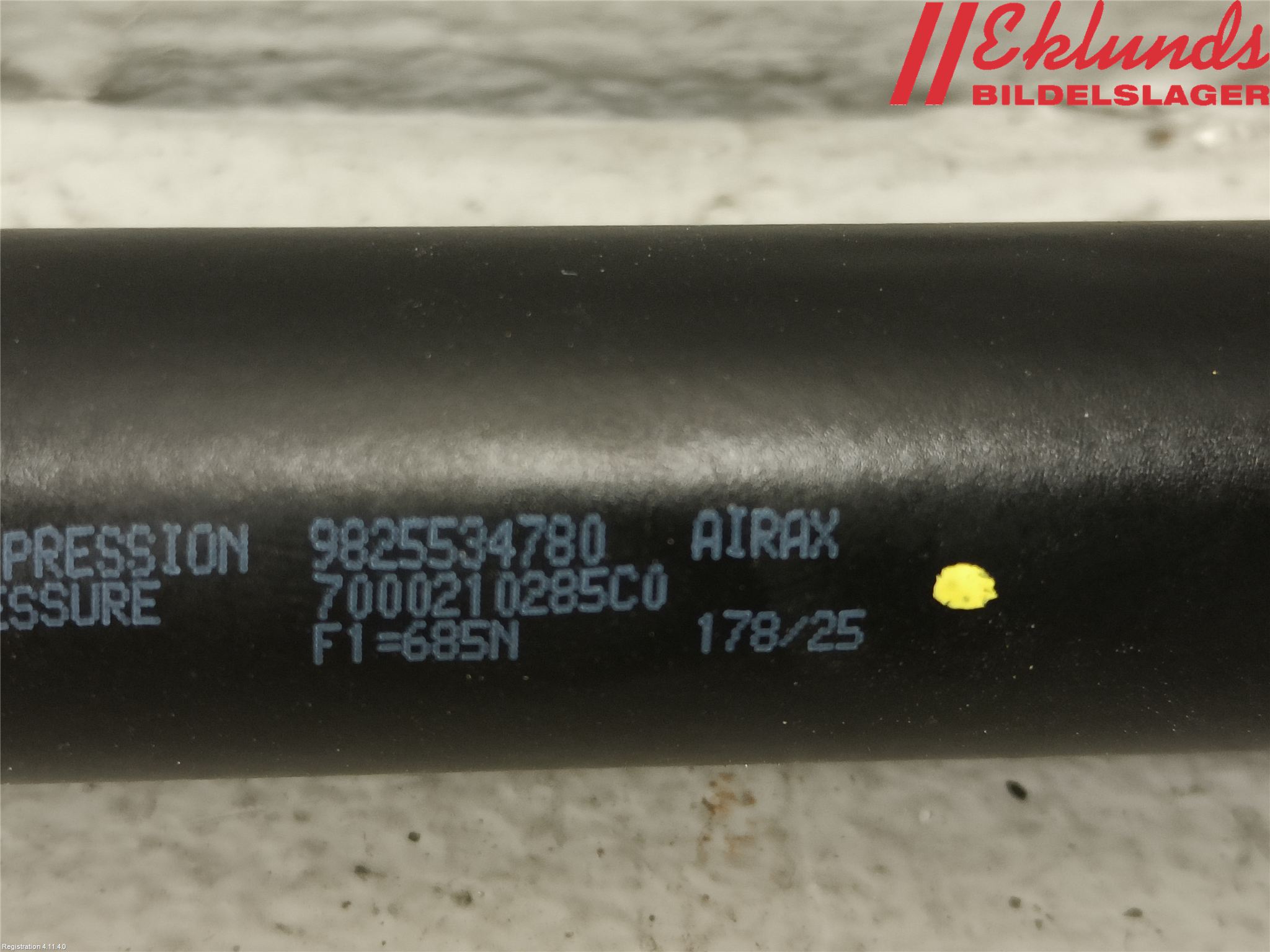 Peugeot 2008/E-2008 20- Gasfjäder Baklucka