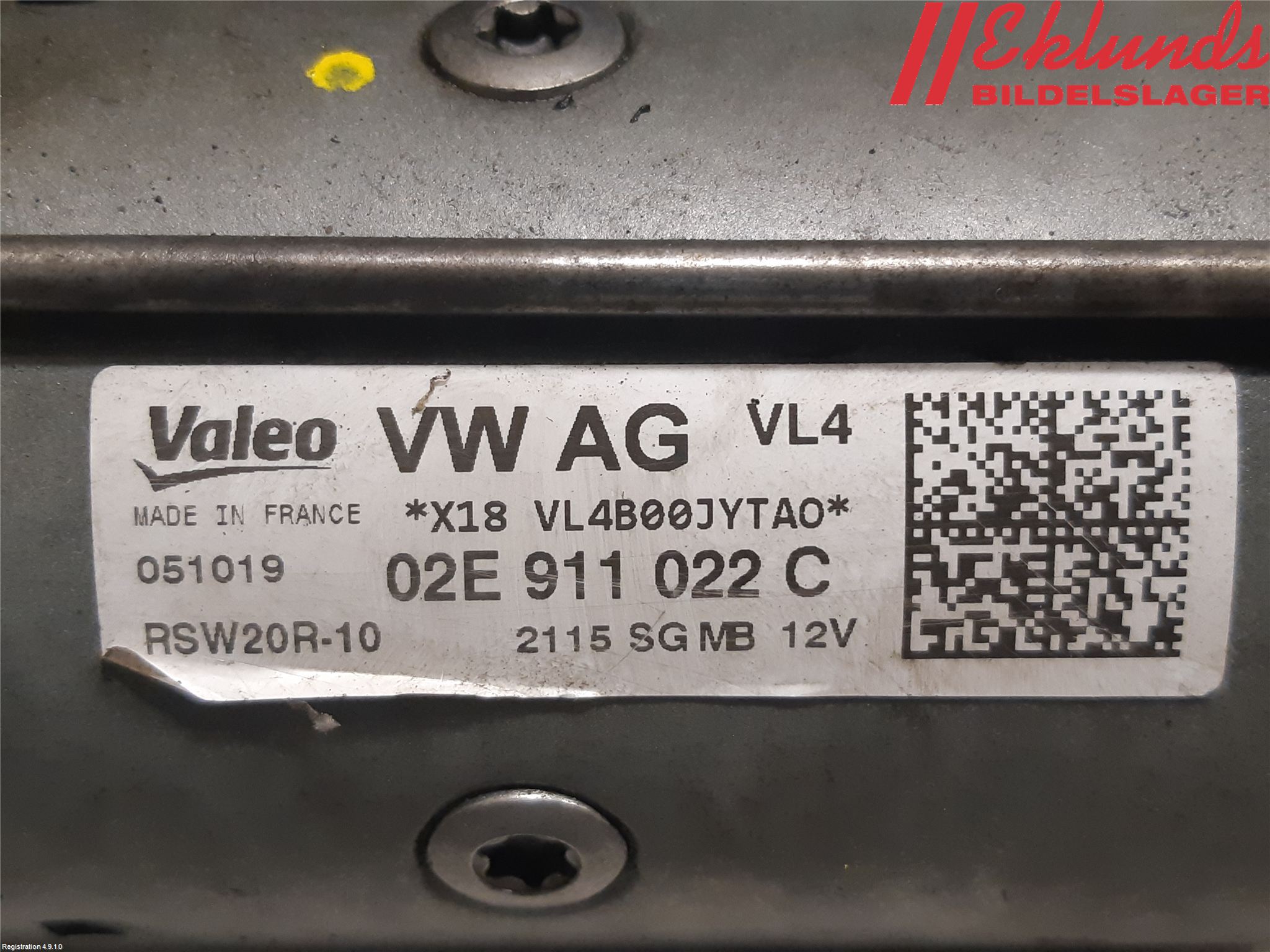 Skoda KODIAQ 17-24 Startmotor Diesel