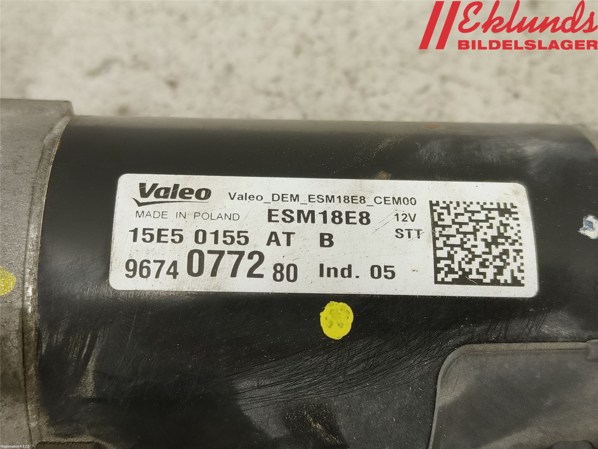 Citroen DS3 Startmotor