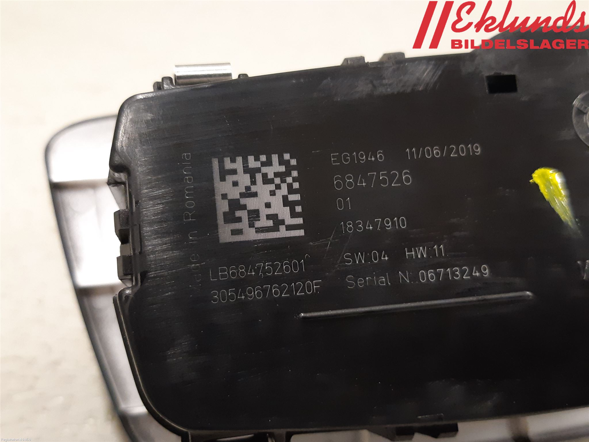 BMW 1 F20/F21 11-19 Strömställare Ljus