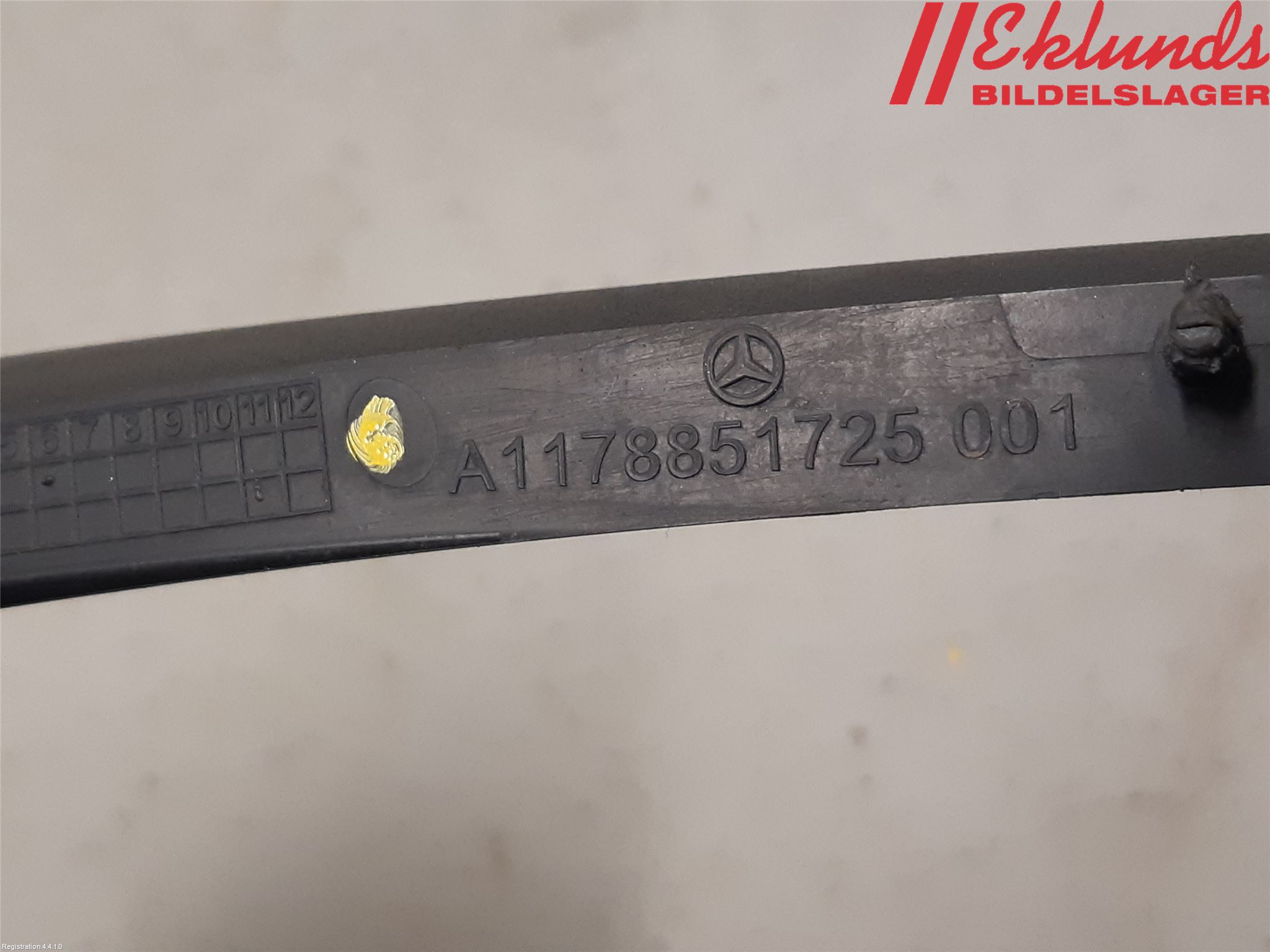 Mercedes-Benz MB CLA-KLASS (C117/X117) 13-19 Stötfångarlist Fram