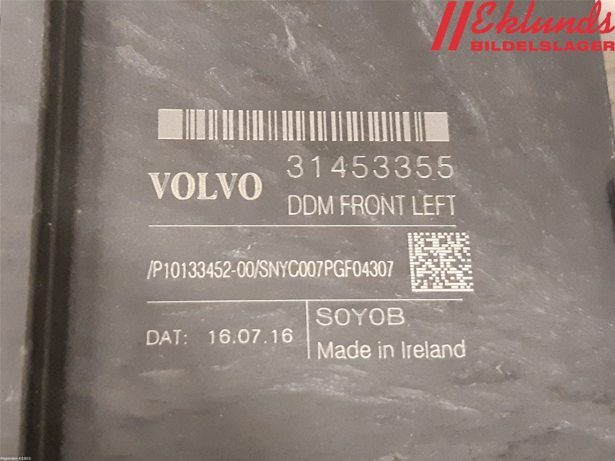 Volvo V90 17->> Fönsterhissmotor