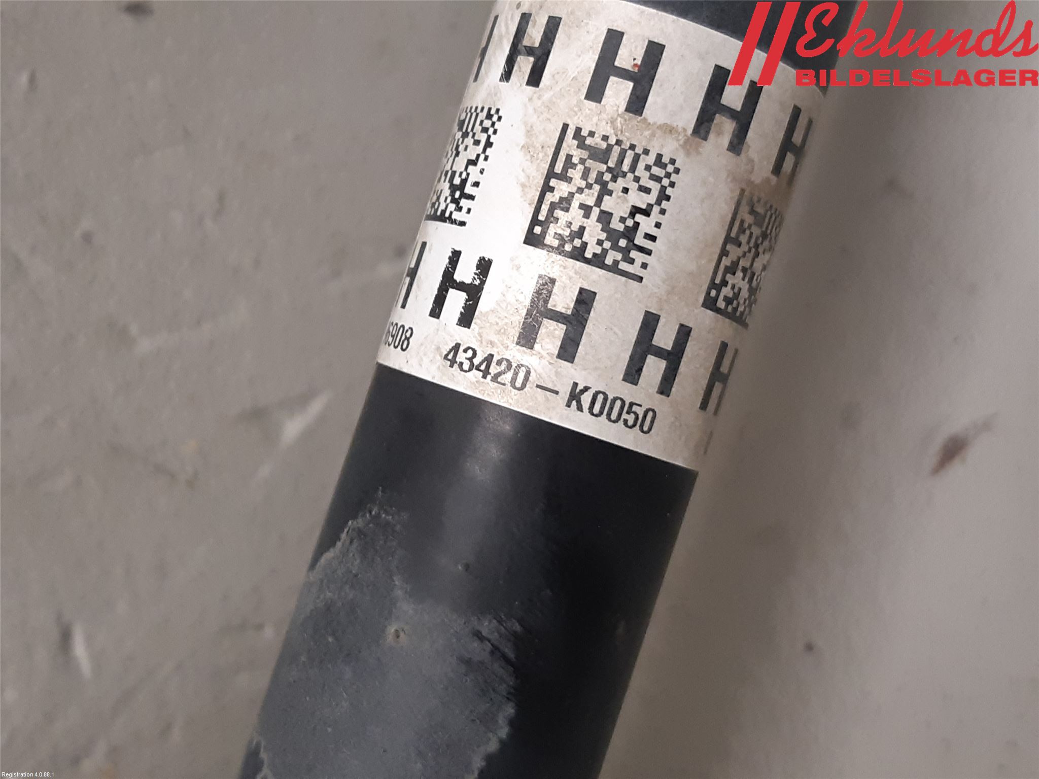 Toyota YARIS XP21 20- Drivaxel Fram Vänster