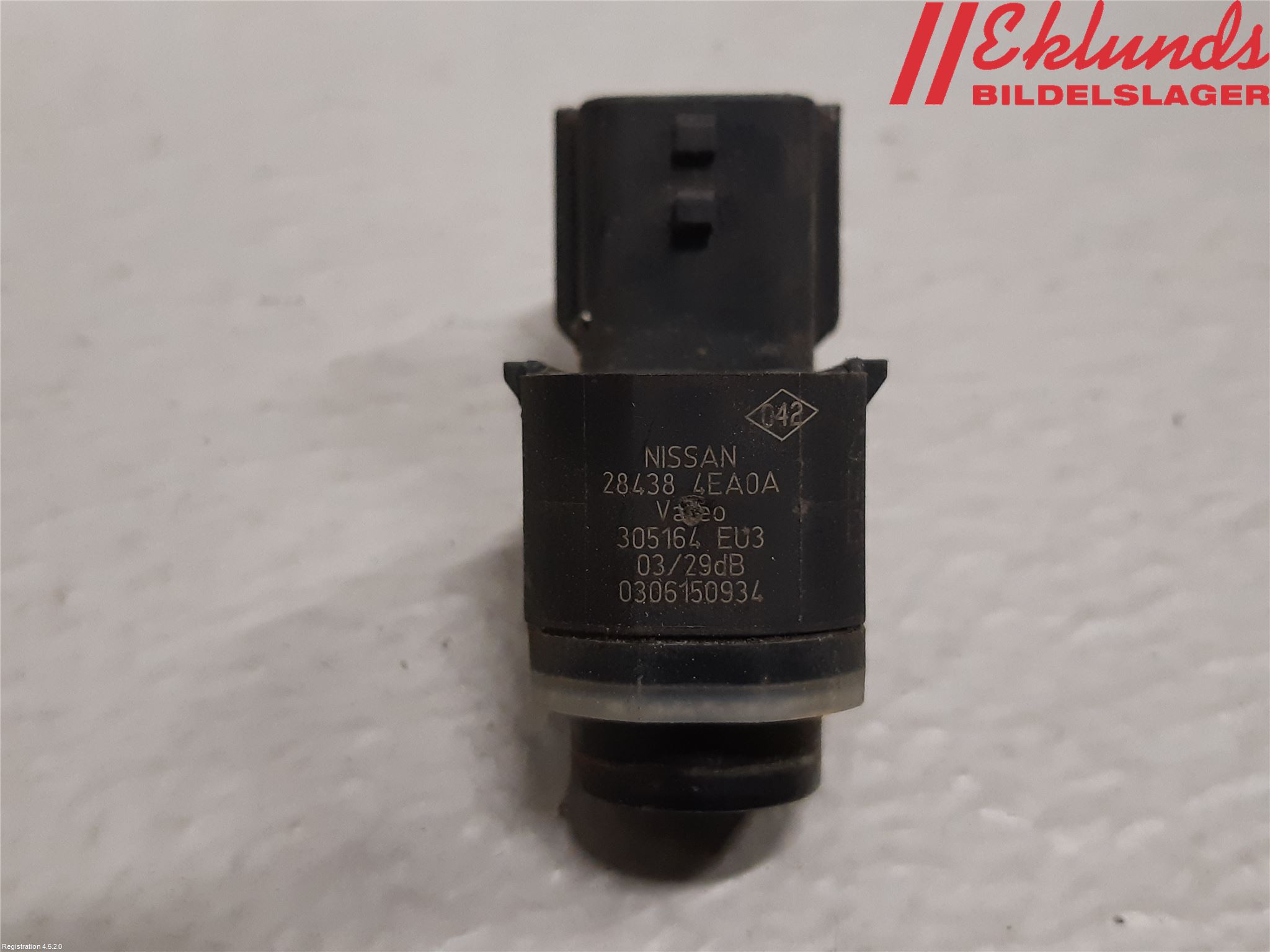 Nissan QASHQAI 14-17 Parkeringshjälp Backsensor