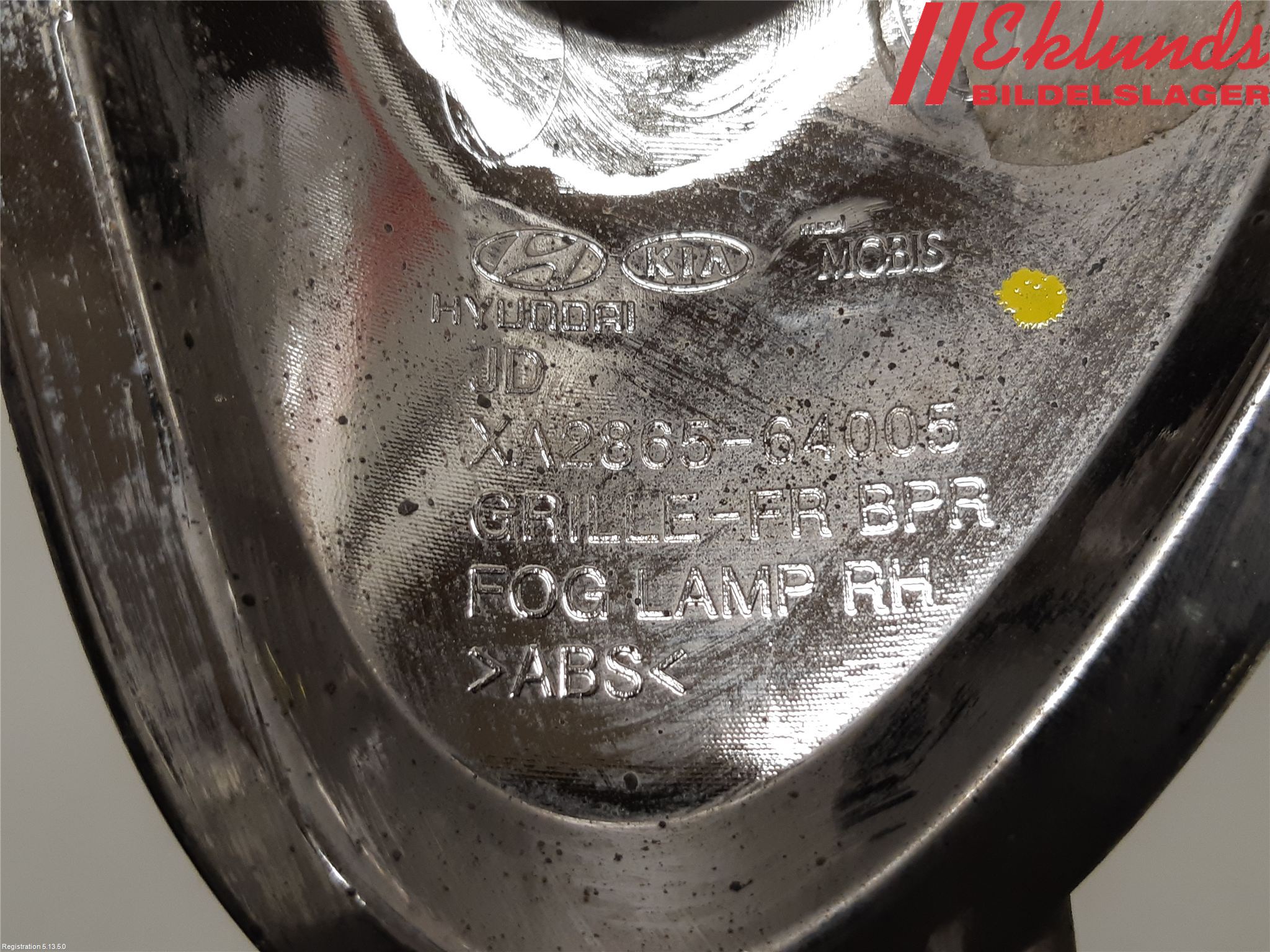 Kia CEED 12-18 Dimljussarg Fram
