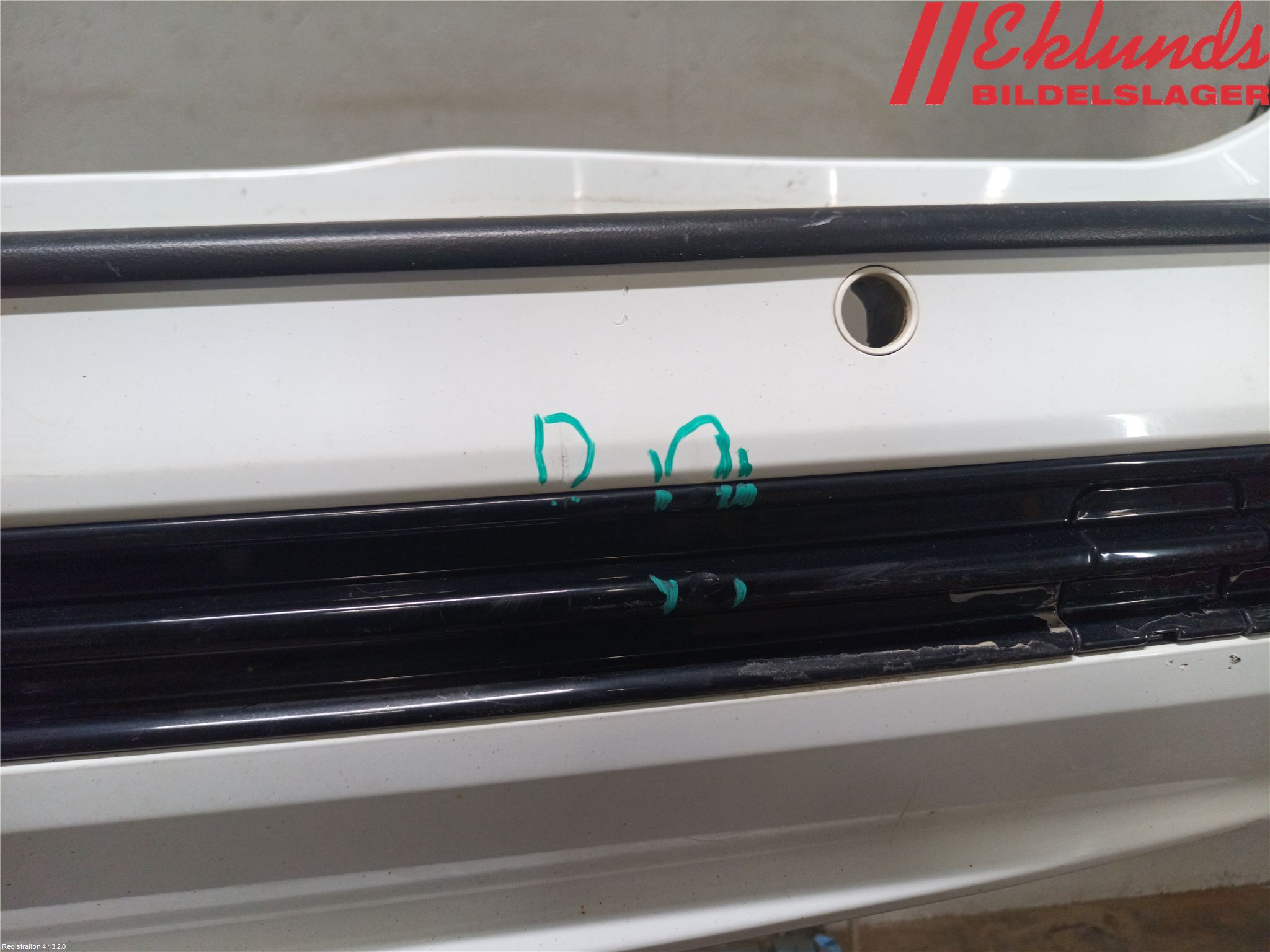 Ford MONDEO 15-22 Stötfångarbeklädnad Bak