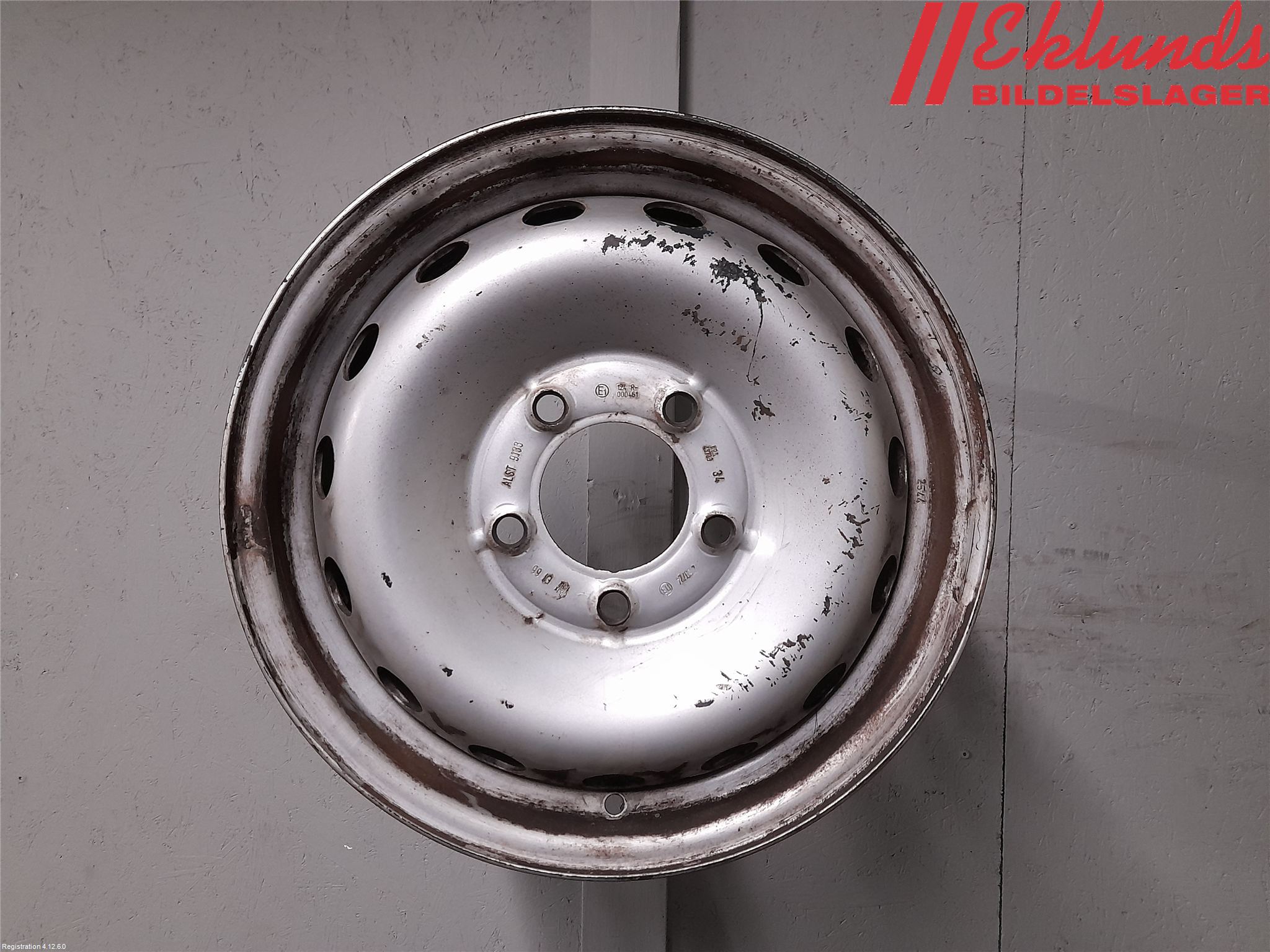 Opel MOVANO B 10-22 Fälgsats Plåt