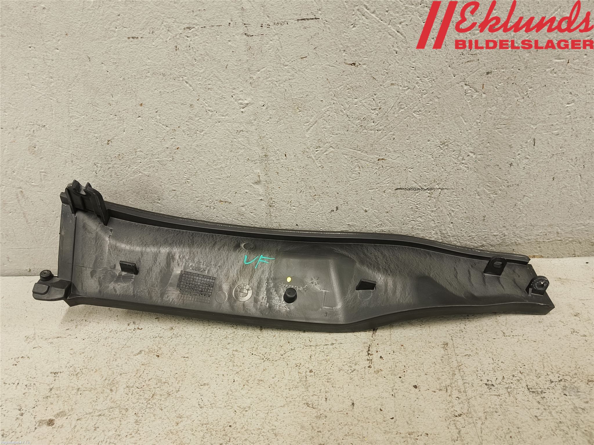 BMW 1 E87/81 5D/3D 03-11 Torpedplåt-Torpedplast