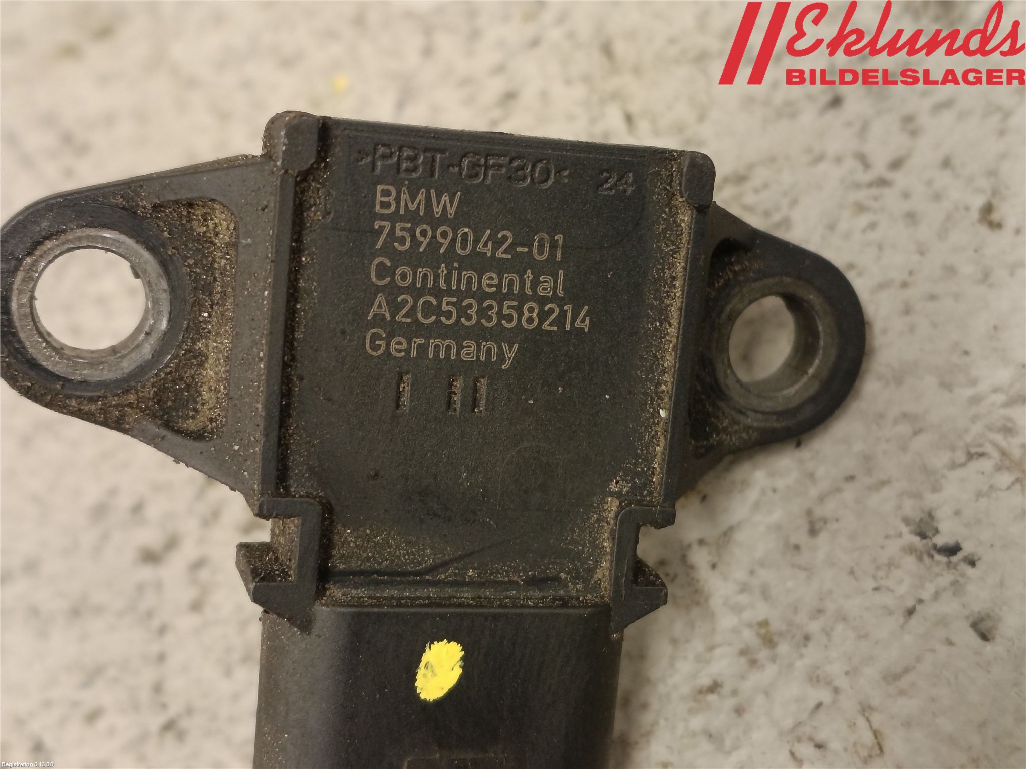 BMW 5 F10/F11/F18 09-17 Givare Temp-Tryck Avgas
