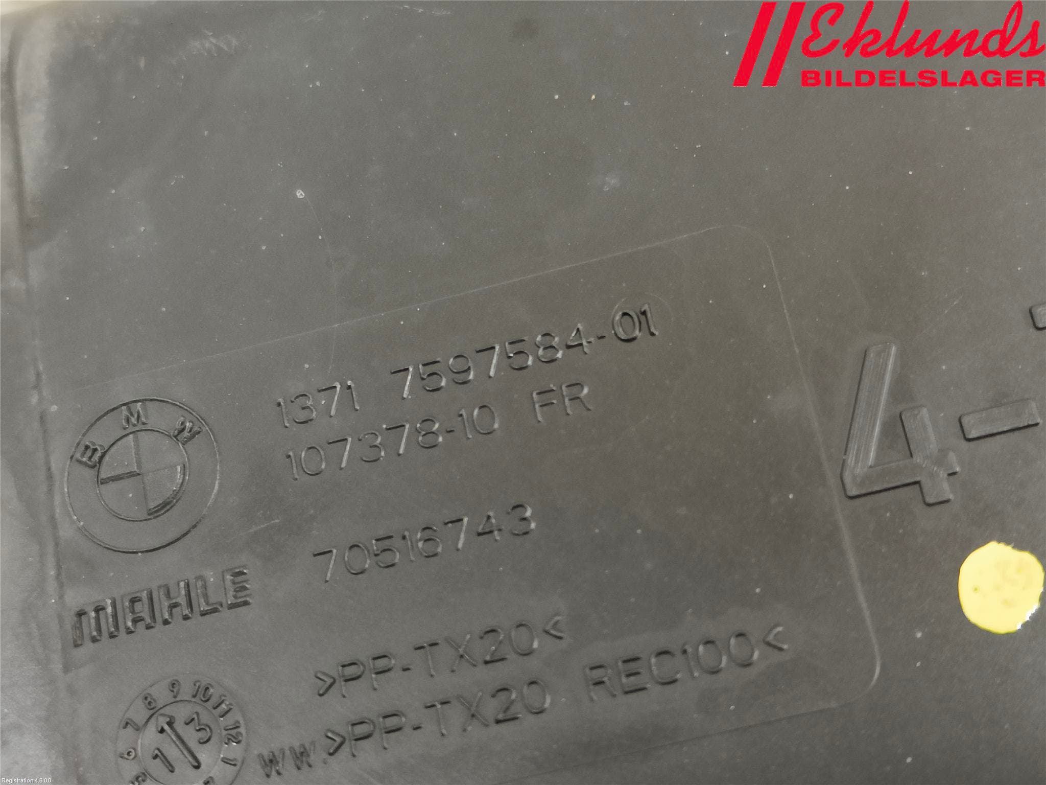 BMW 3 F30/F31/F80 12-19 Luftrenare