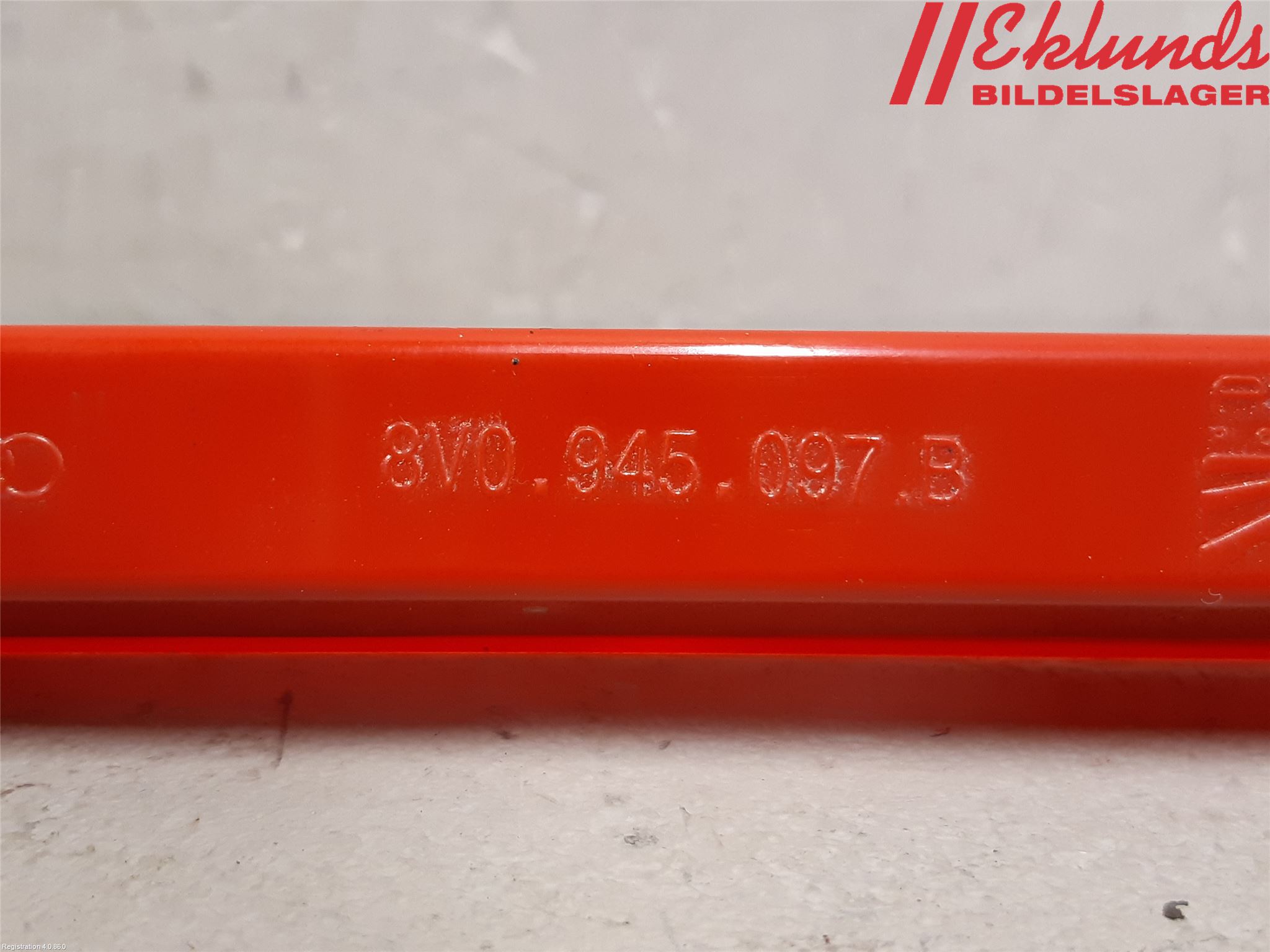 Audi A3/S3 8V 13-20 Bromsljus Bakruta