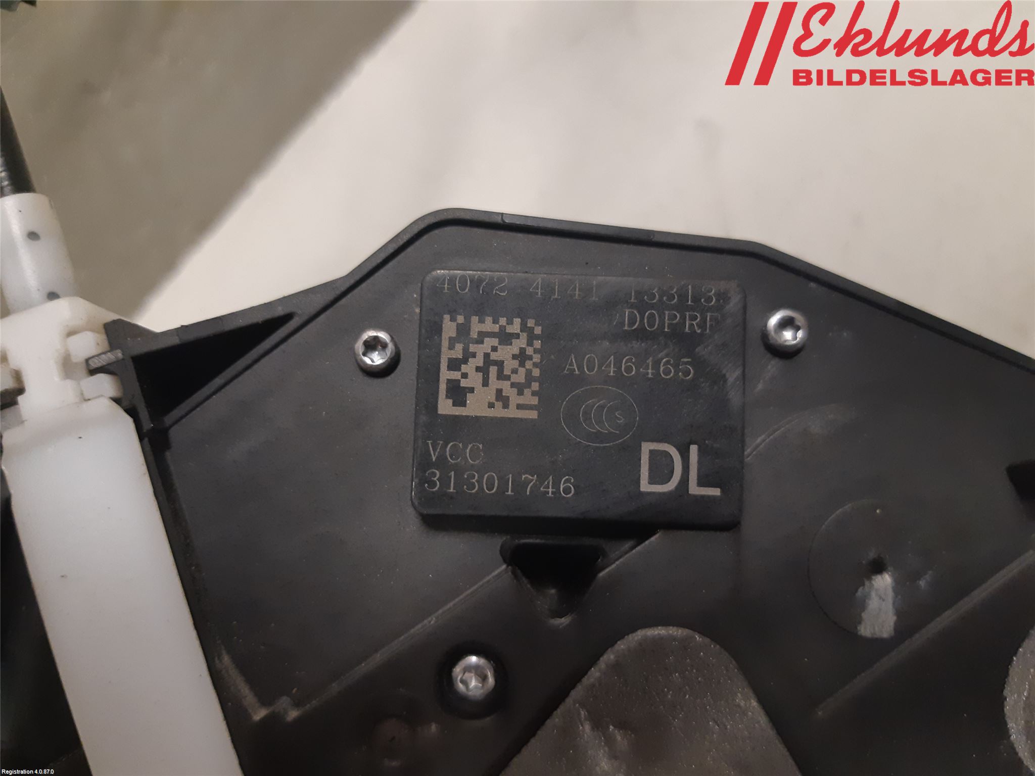 Volvo V60 11-13 Låskista-Dörrlås