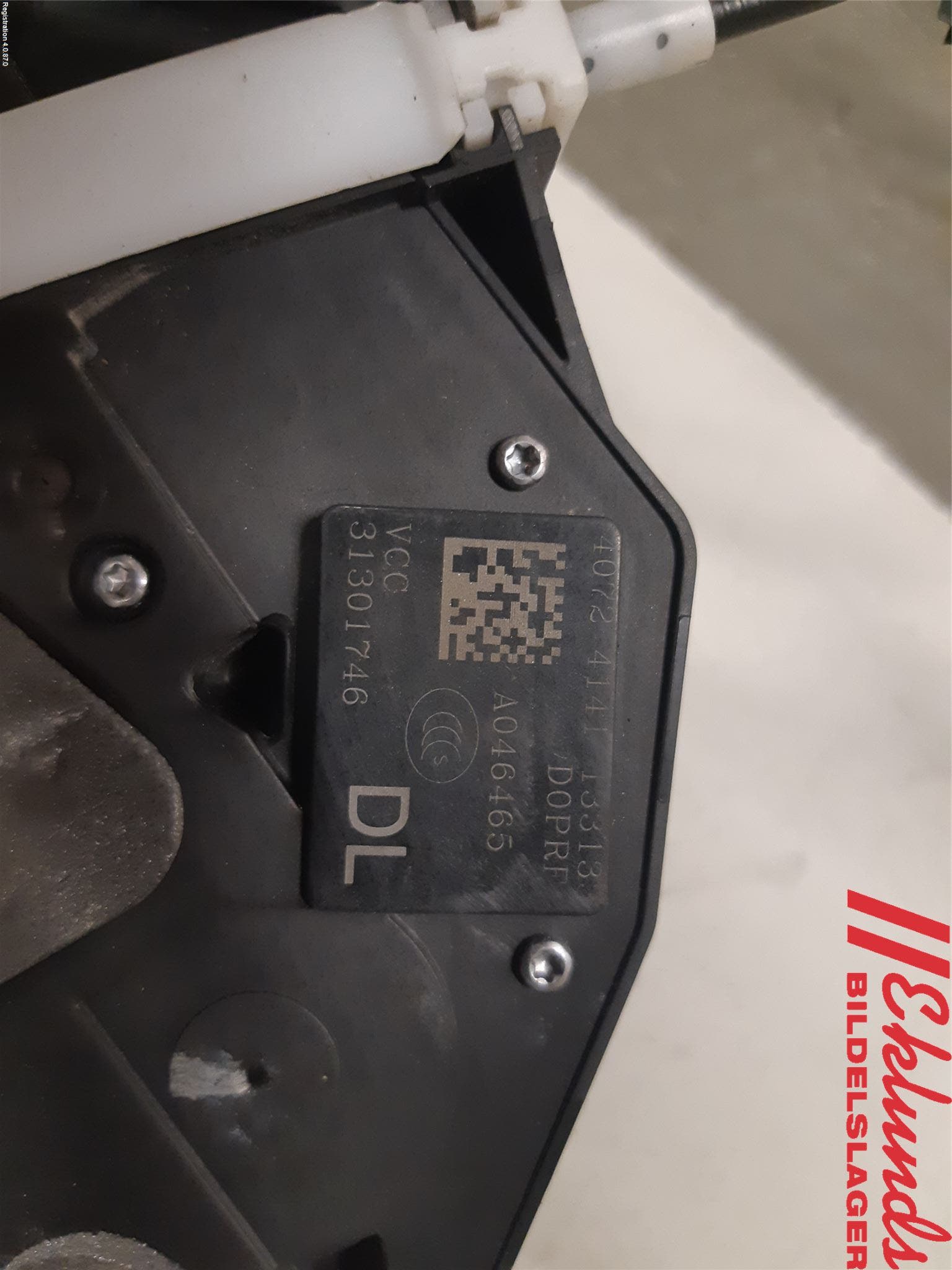 Volvo V60 11-13 Låskista-Dörrlås