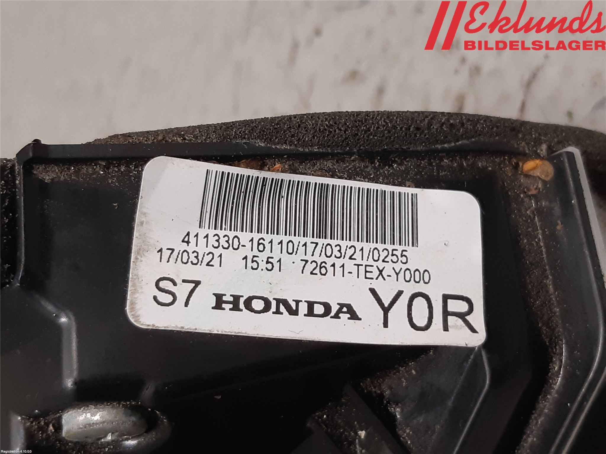 Honda CIVIC 17-22 Låskista-Dörrlås