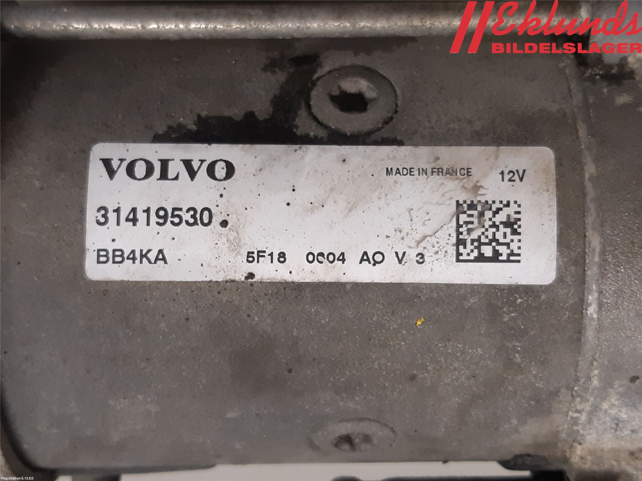Volvo V60 14-18 Startmotor Diesel