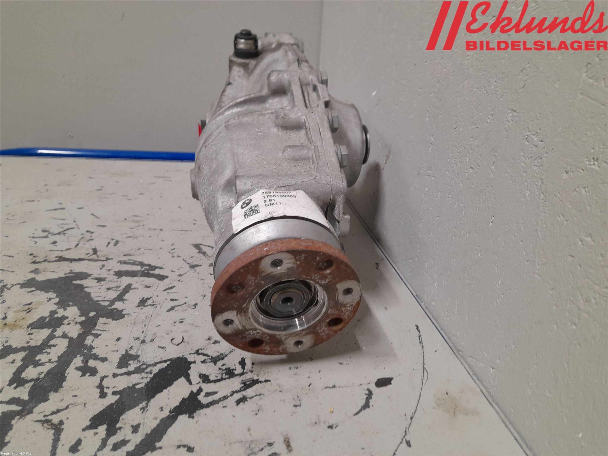 BMW 3 F30/F31/F80 12-19 Framvagn Diffrential