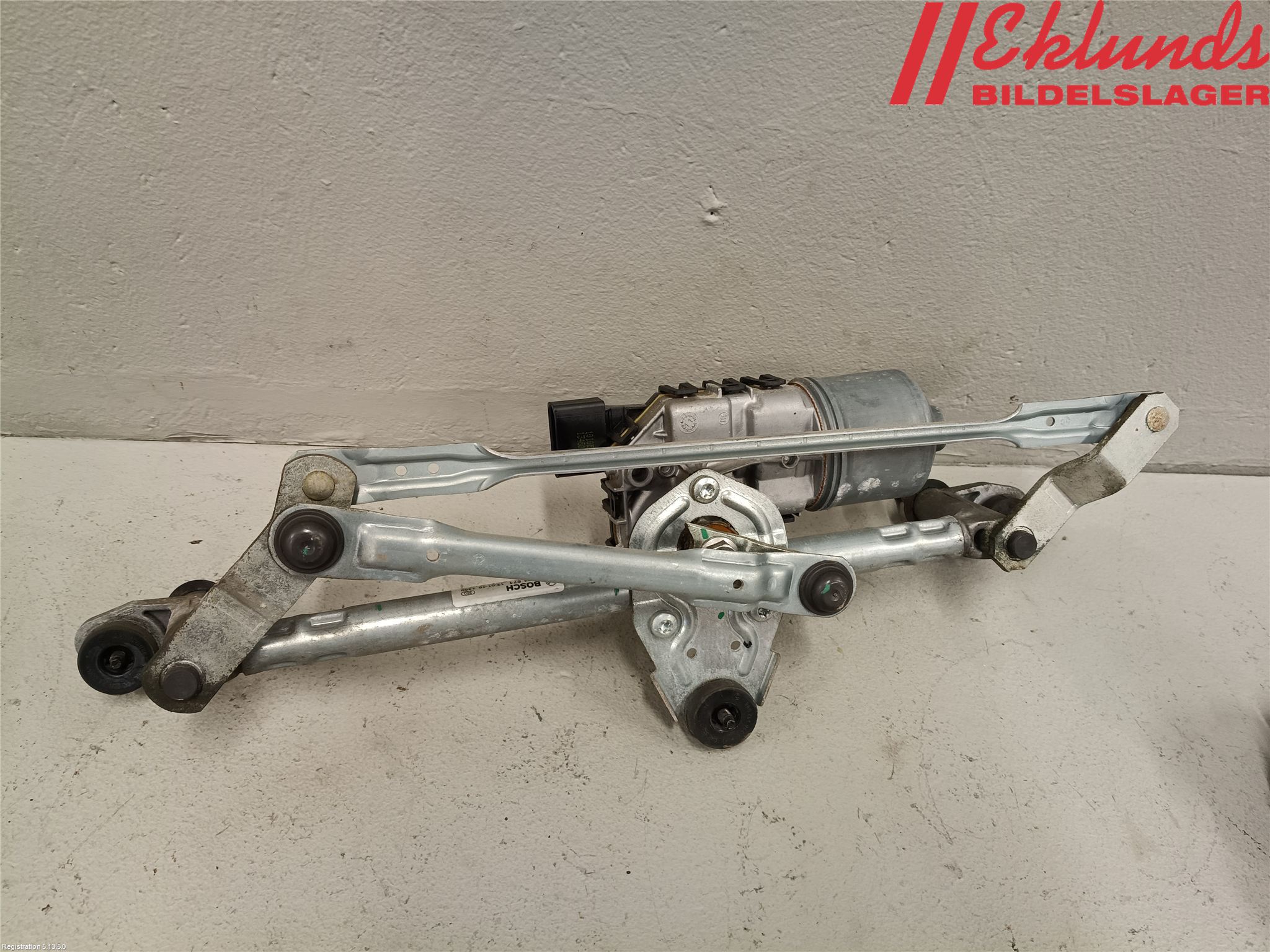 Volkswagen VW UP! / E-UP! Torkarmotor Vindruta