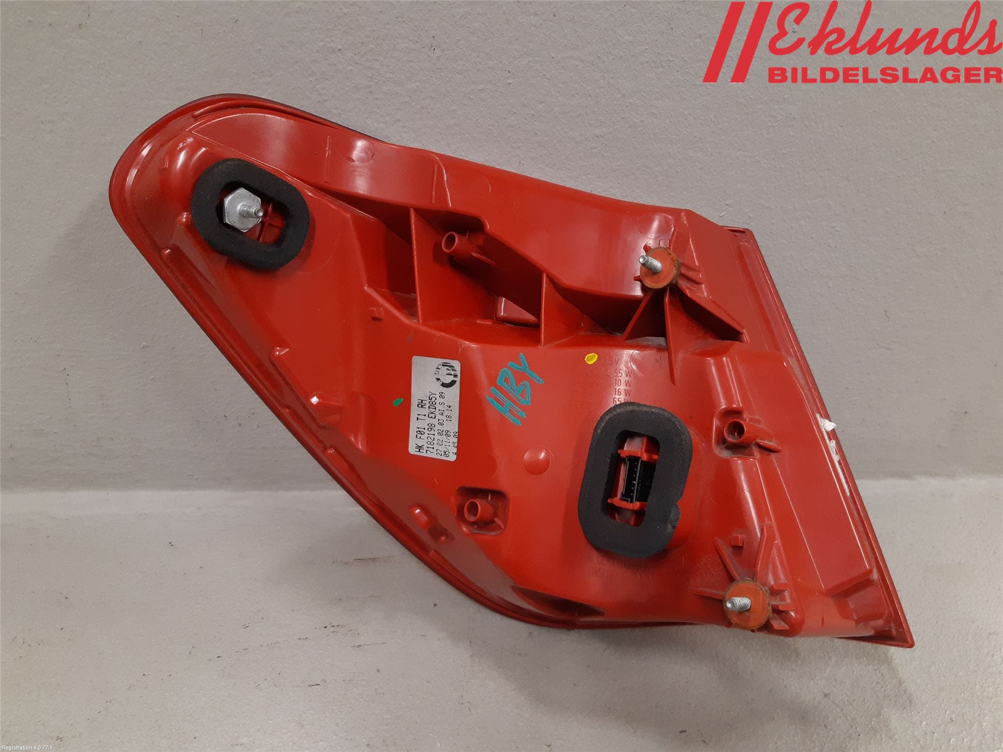 BMW 7 F01/02/03/04 09-15 Bakljus Höger