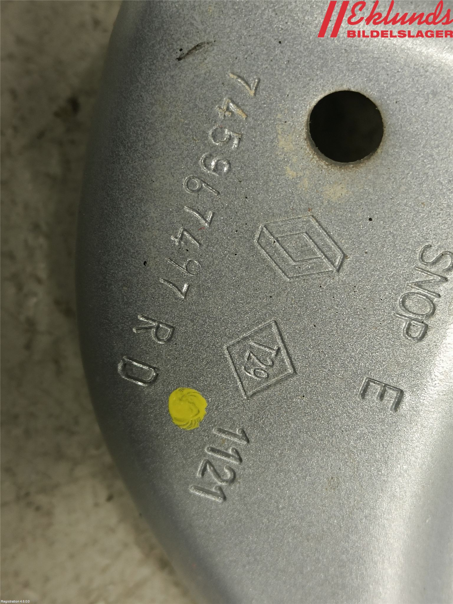 Renault EXPRESS 21- Dörrgångjärn