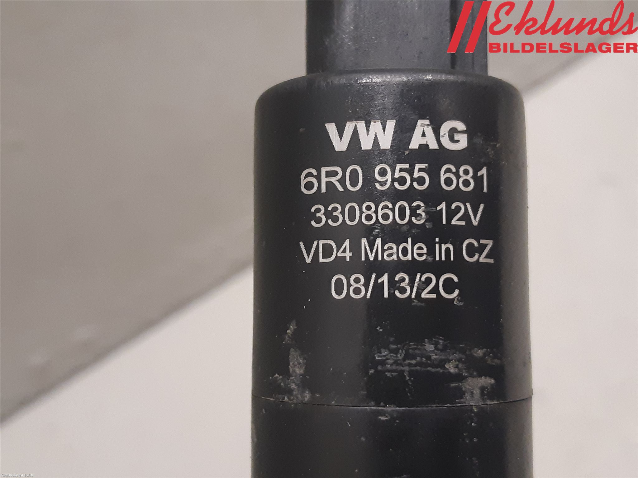 Volkswagen VW PASSAT 11-14 Spolarpump Högtryck