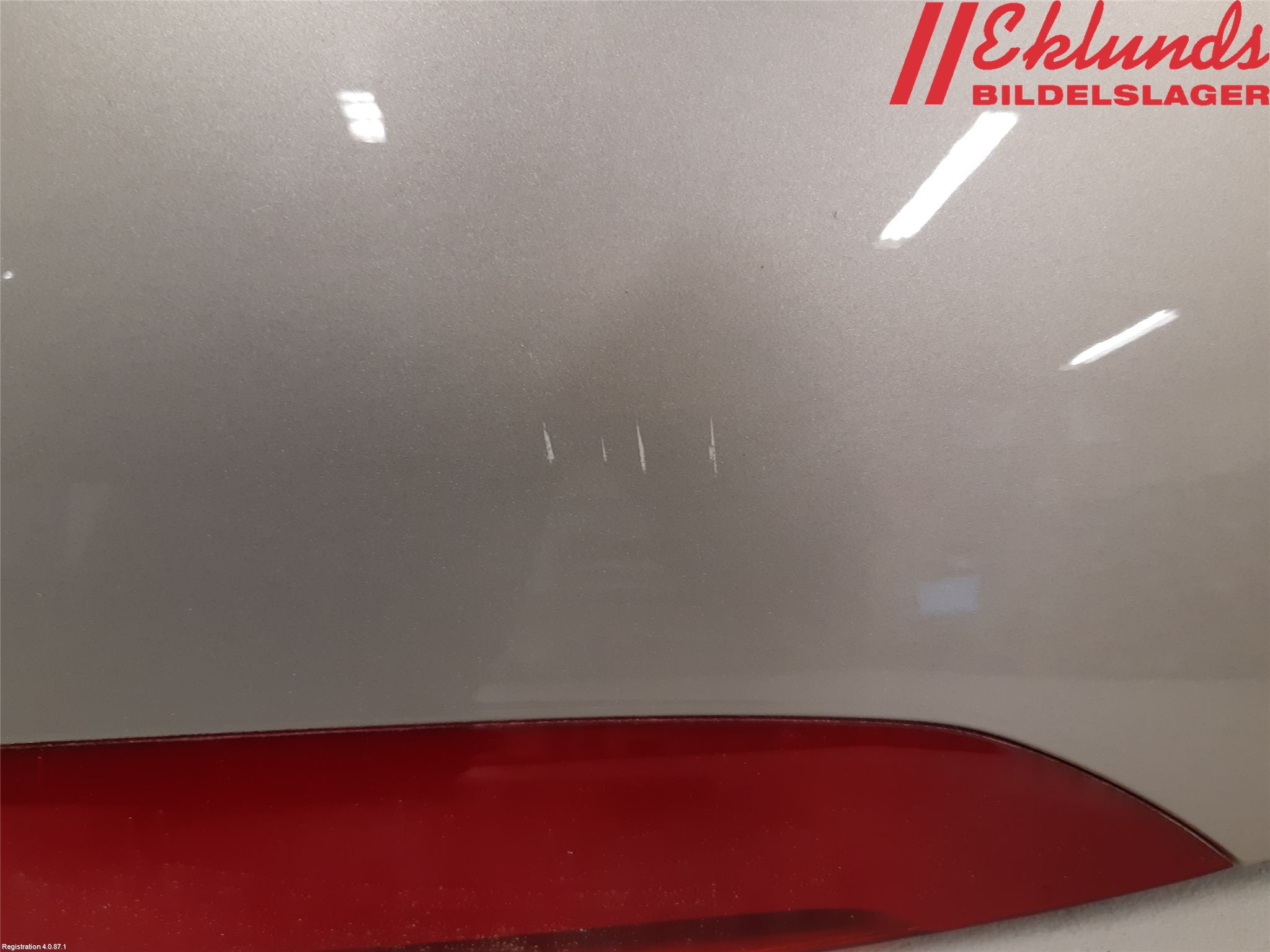 Volvo V60 14-18 Spoiler Baklucka