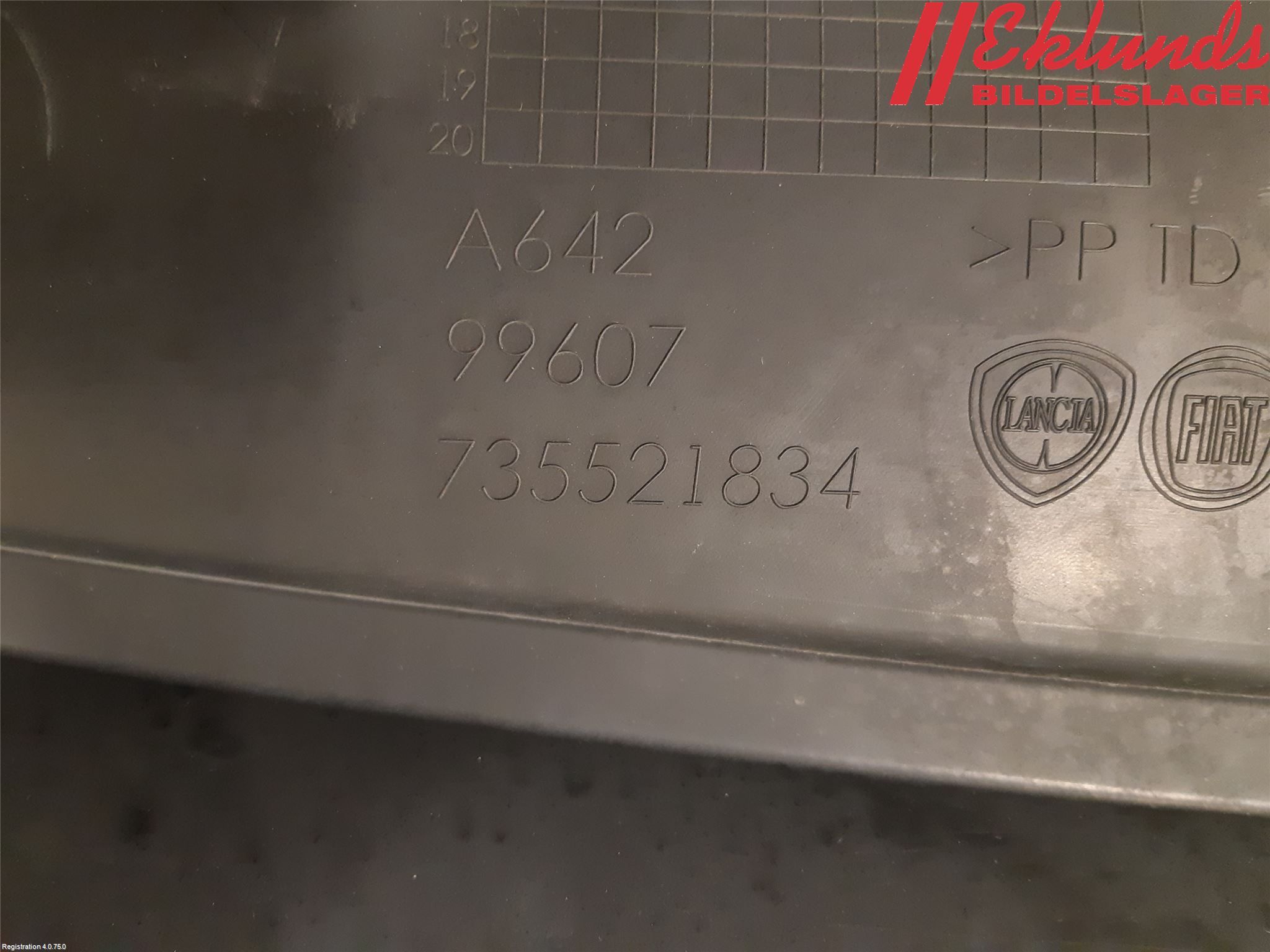 Fiat 500L 13-19 Torpedplåt-Torpedplast