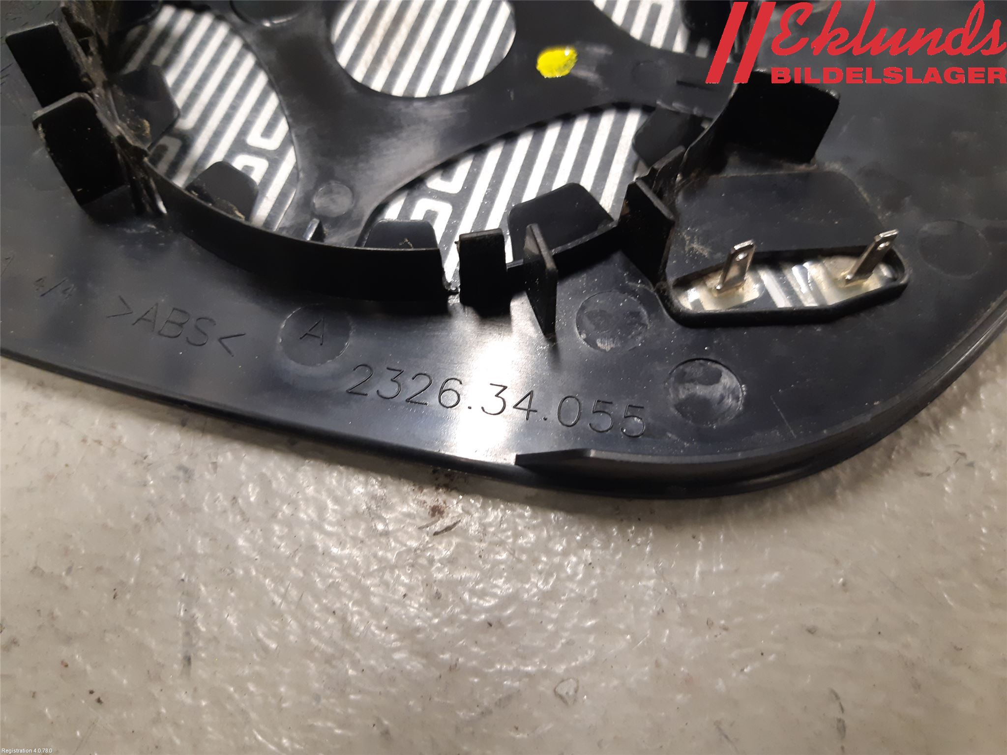 Citroen C3 10-17 Spegelglas Vä