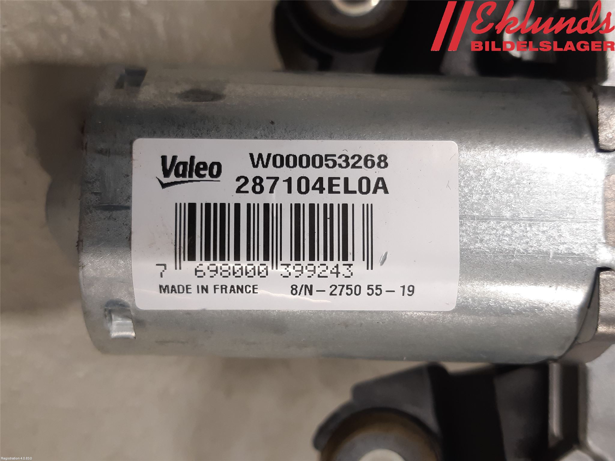 Nissan QASHQAI 17-21 Torkarmotor Baklucka